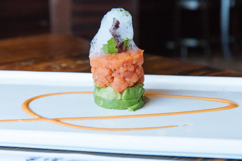 Avocado Tartar in Spicy Sauce
