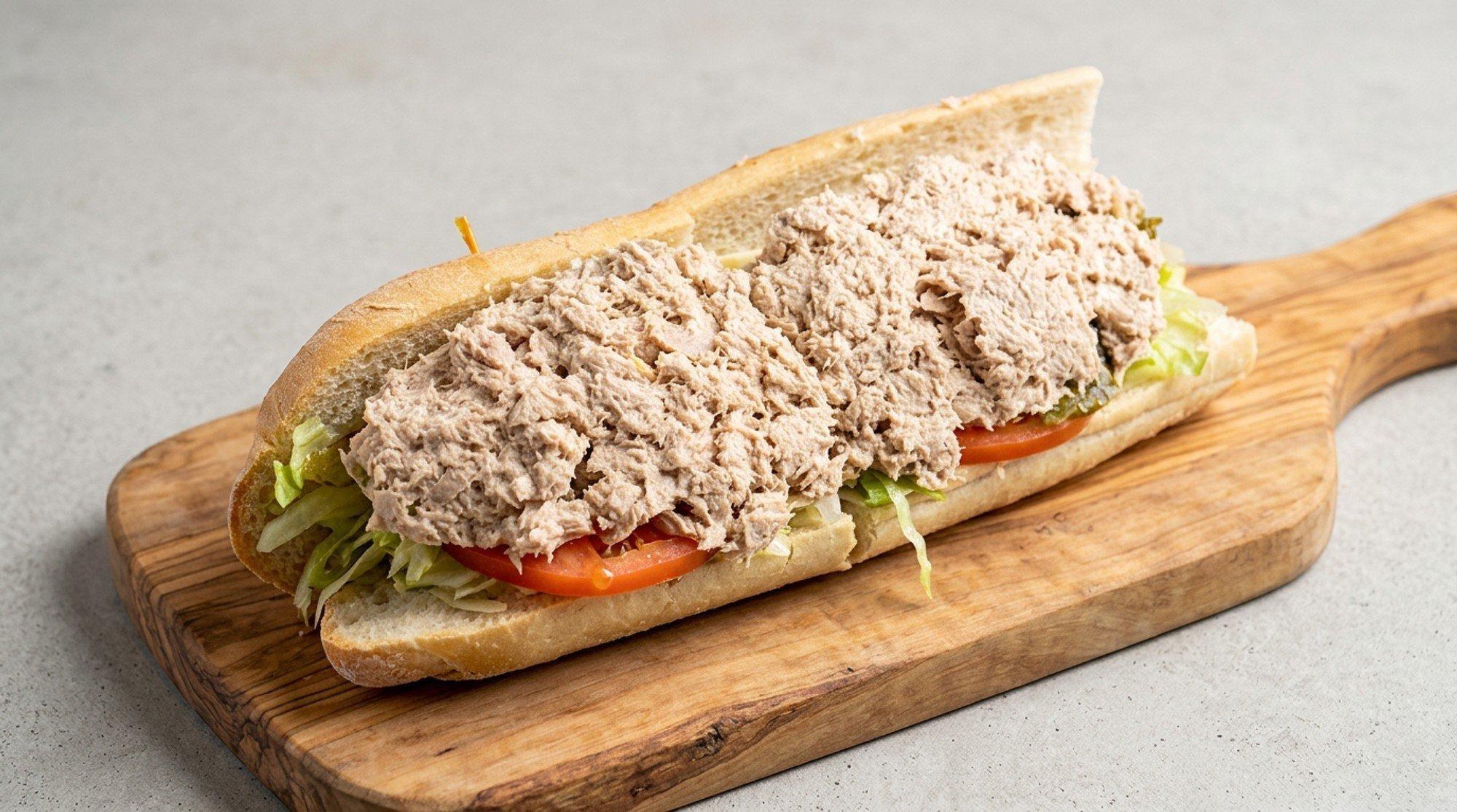 1/2 Tuna Sub