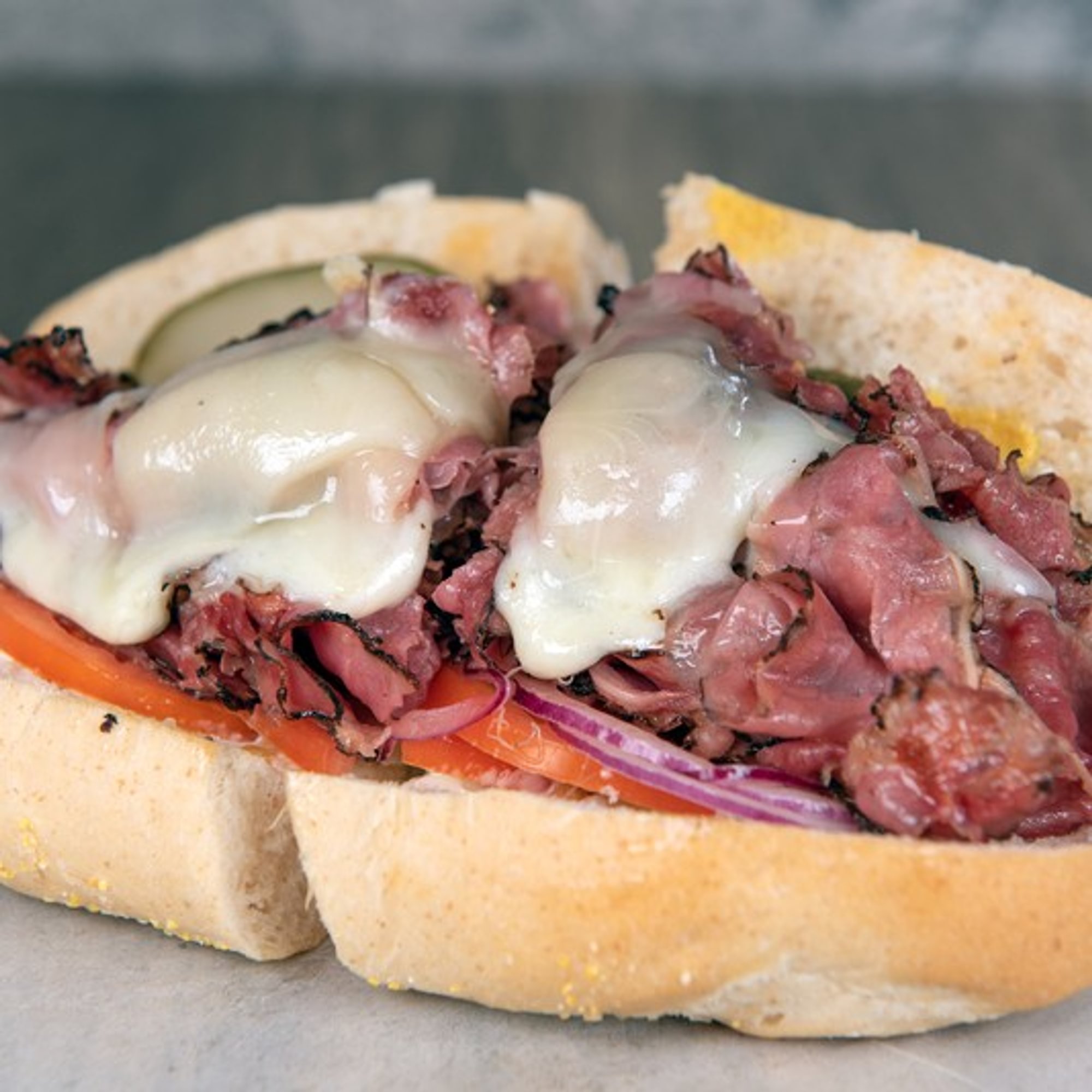 Pastrami & Cheese Sandwich