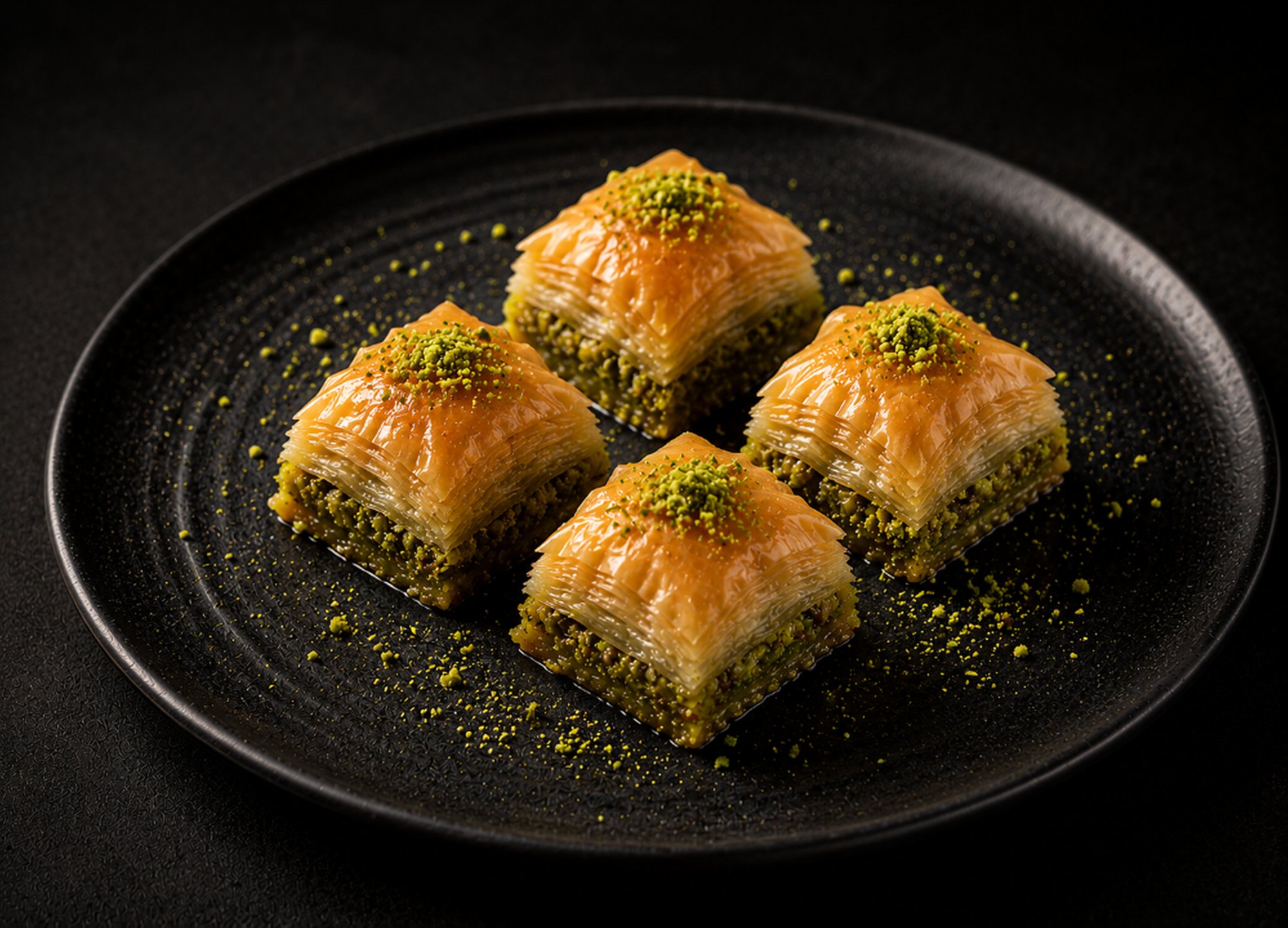 4 Mini Walnut Baklava