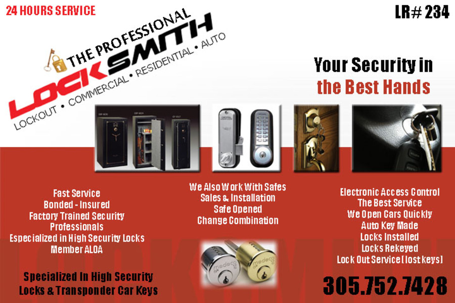 The Professionals Locksmith