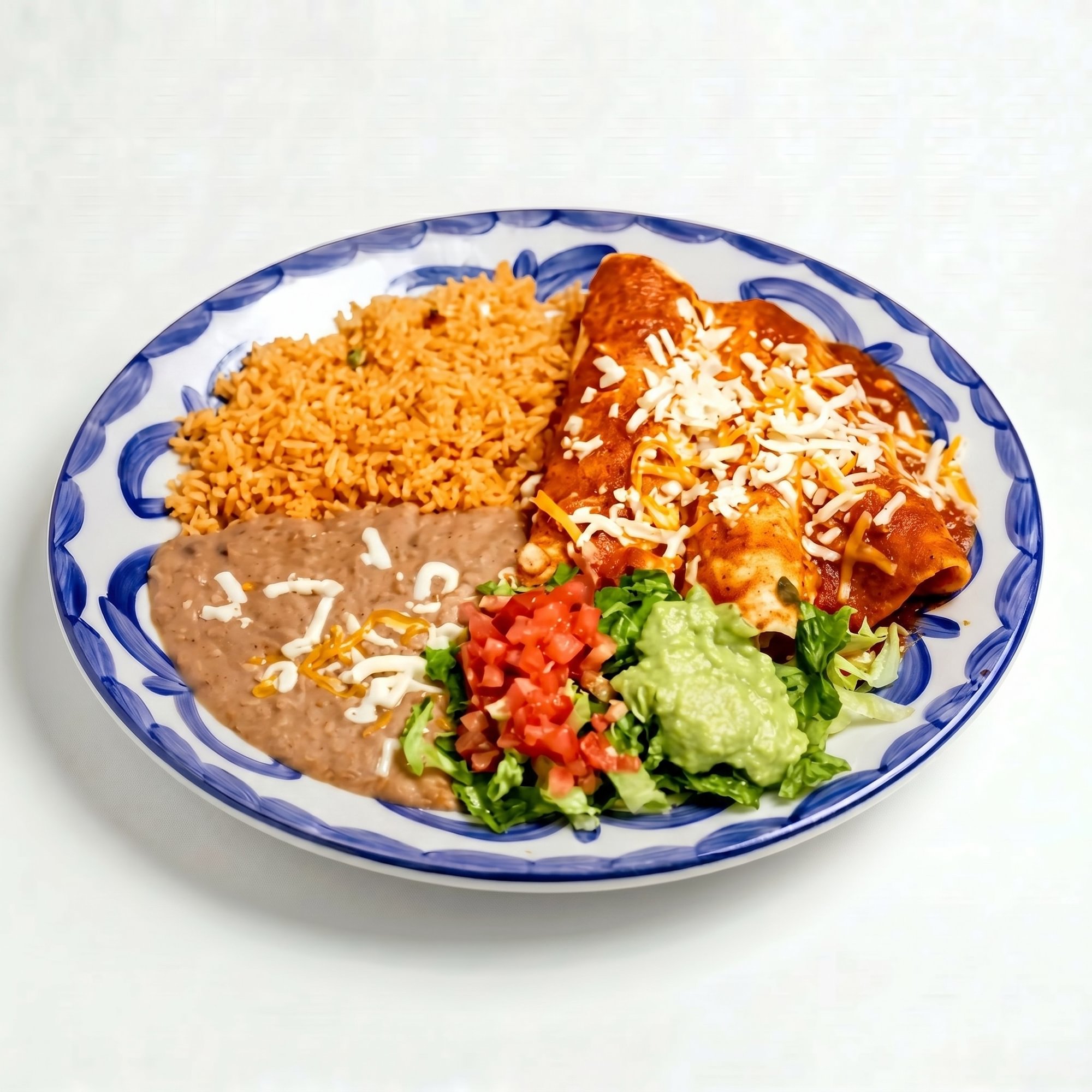 Vegetarian Cheese Enchiladas