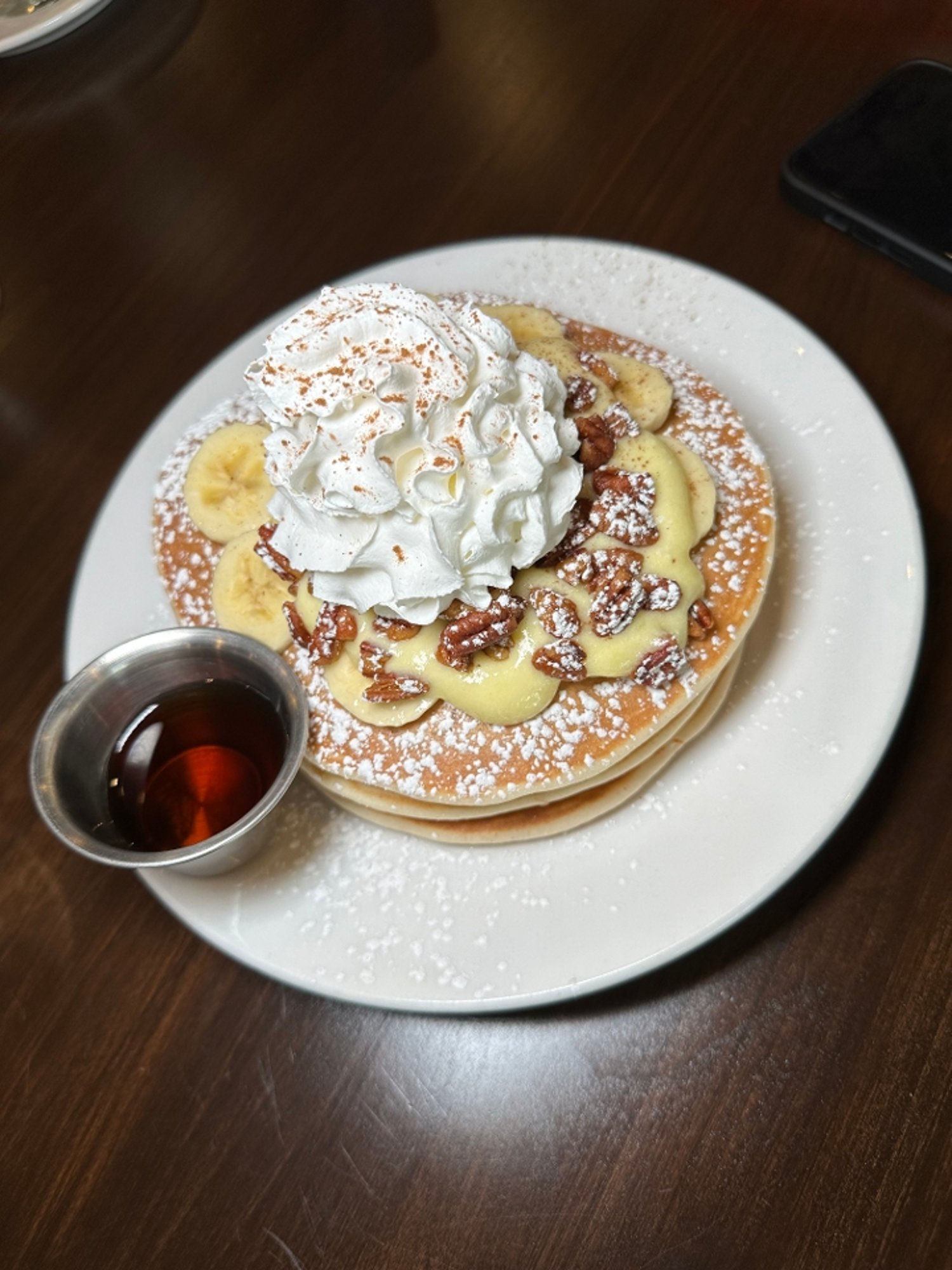 Banana Pudding Pancakes