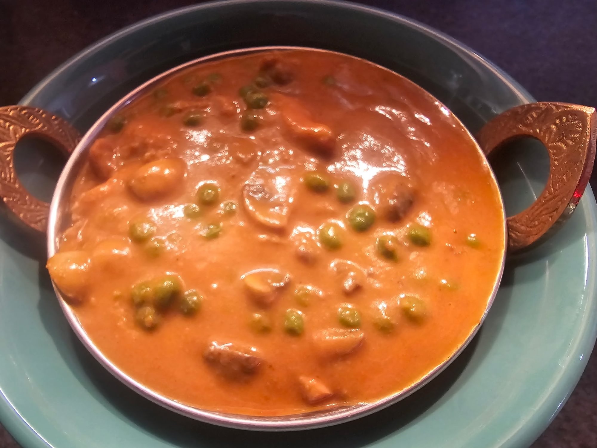 Matar Paneer