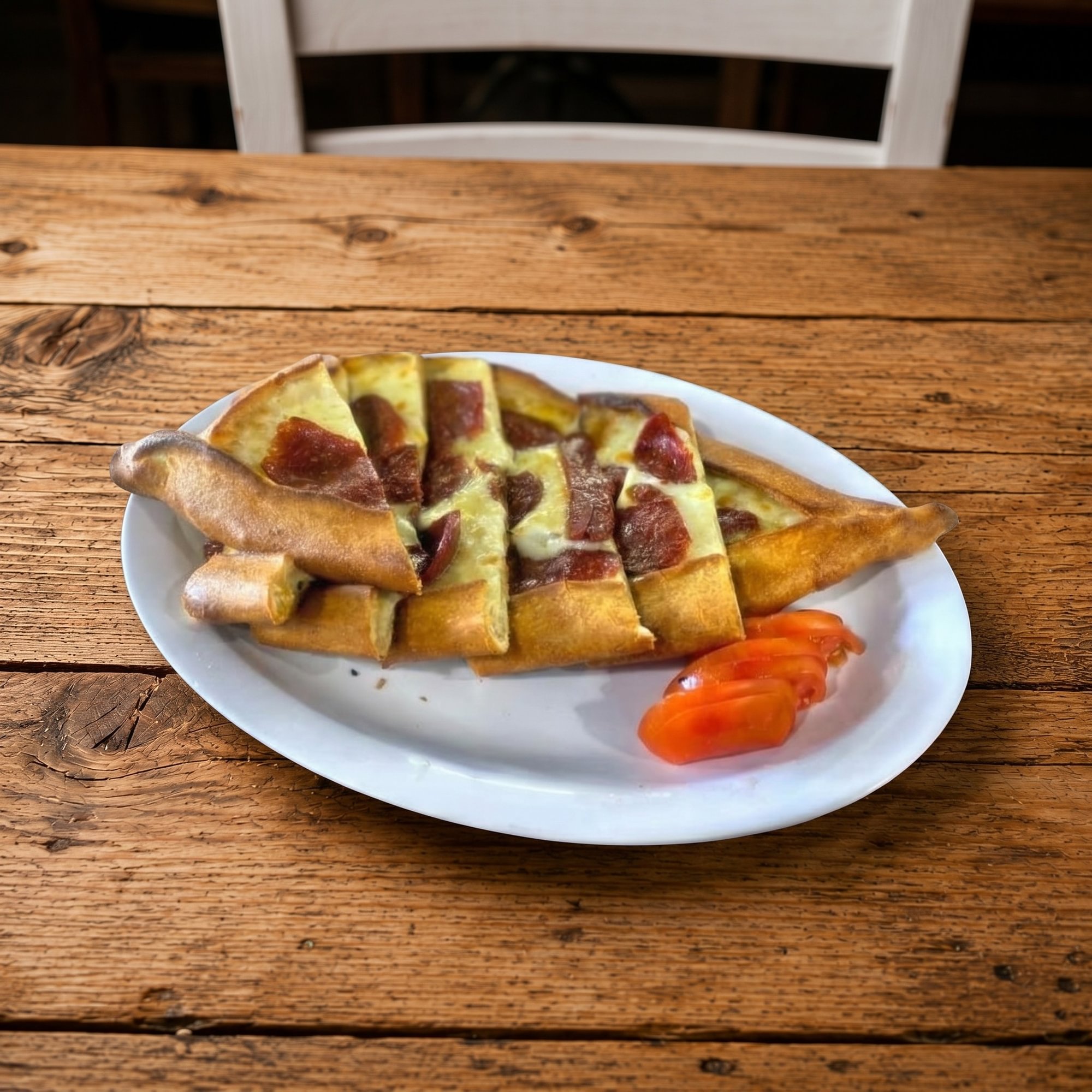 Sucuklu Pide