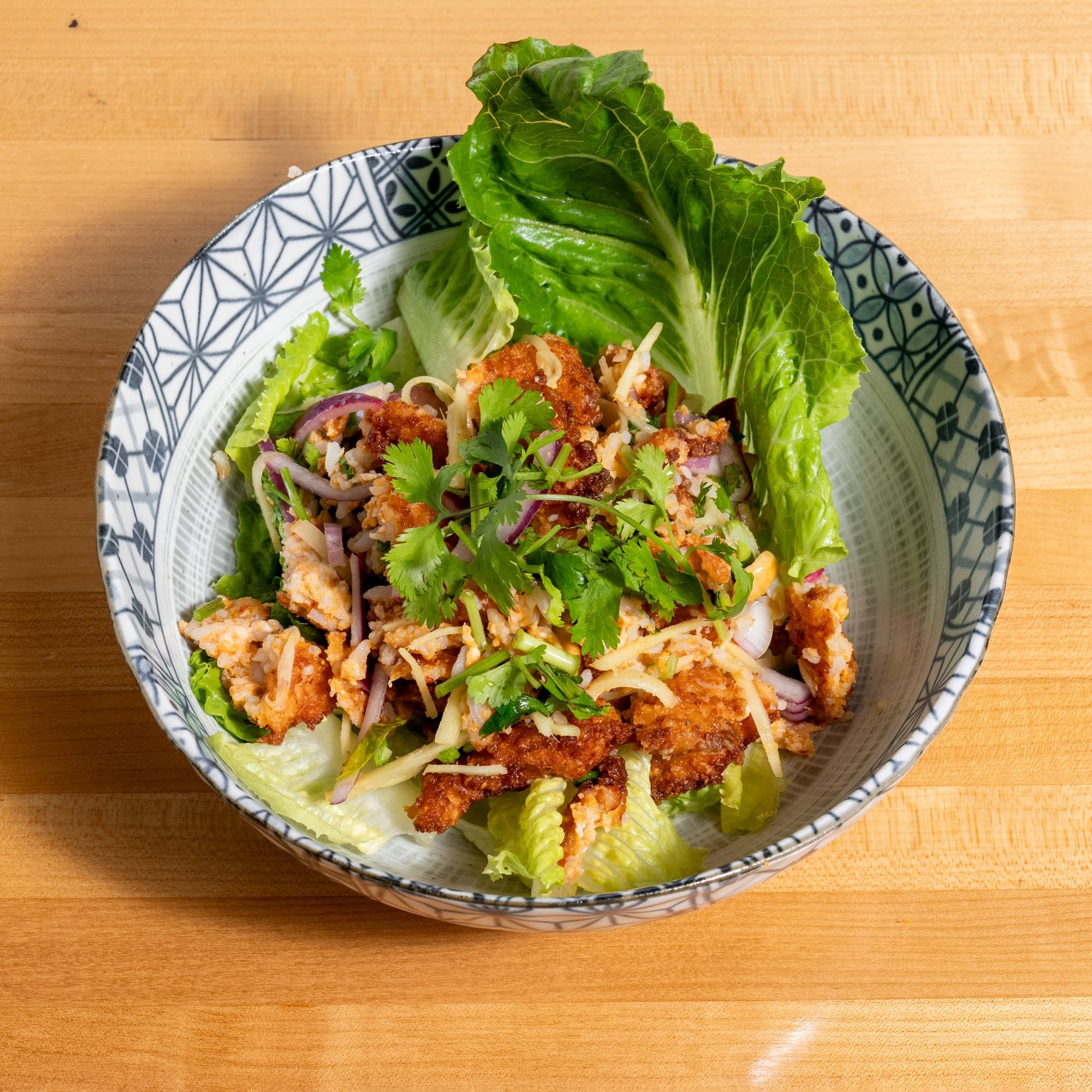 Crispy Curry Rice Salad