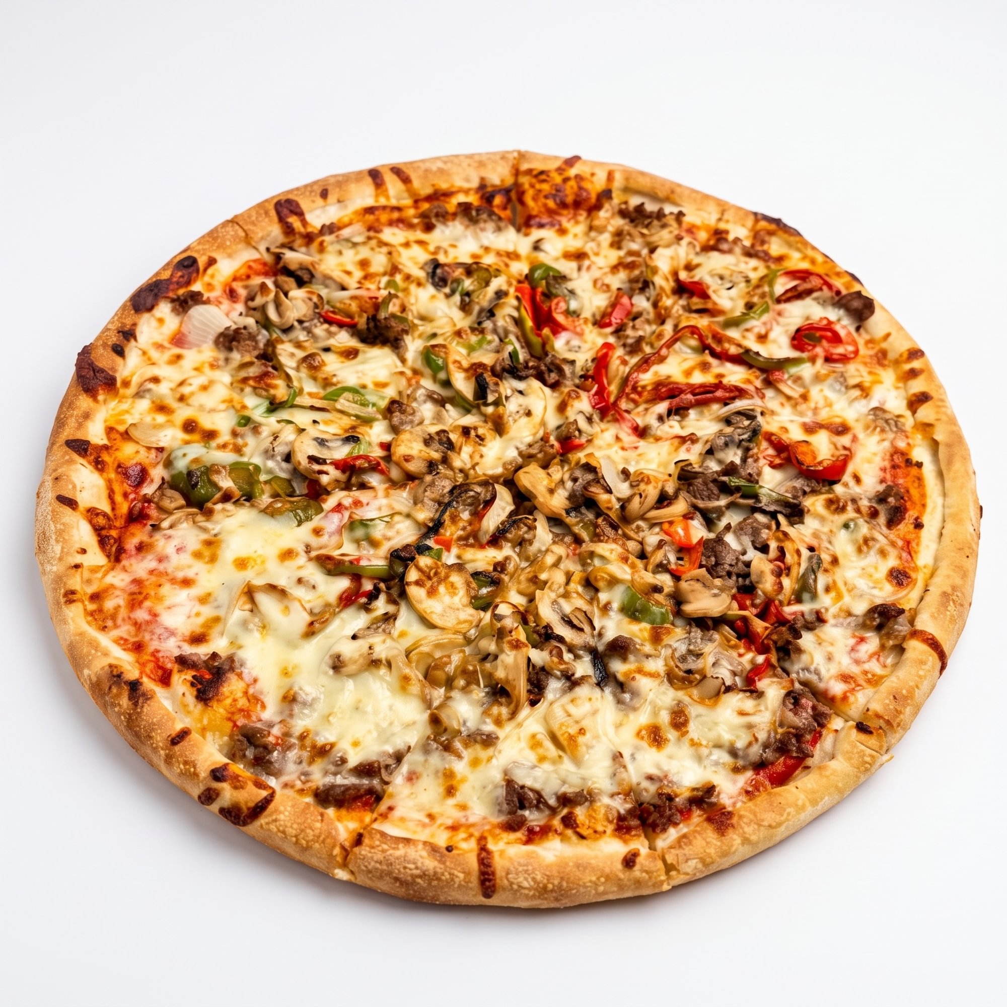 Original Steak Cheese Pizza