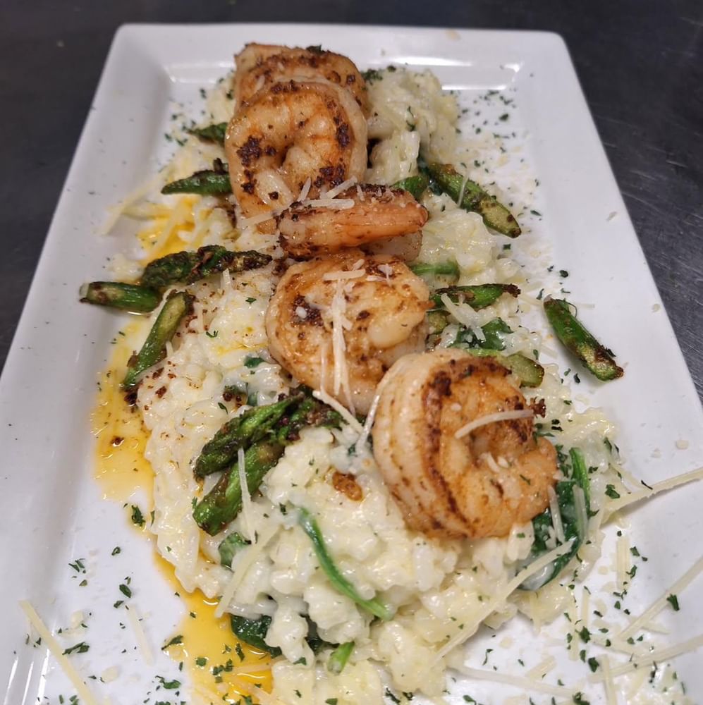 Cajun Shrimp Risotto