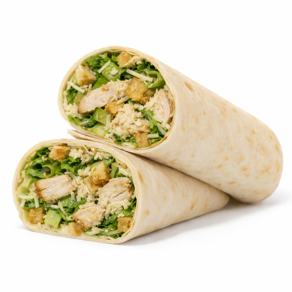 Crunchy Caesar Wrap