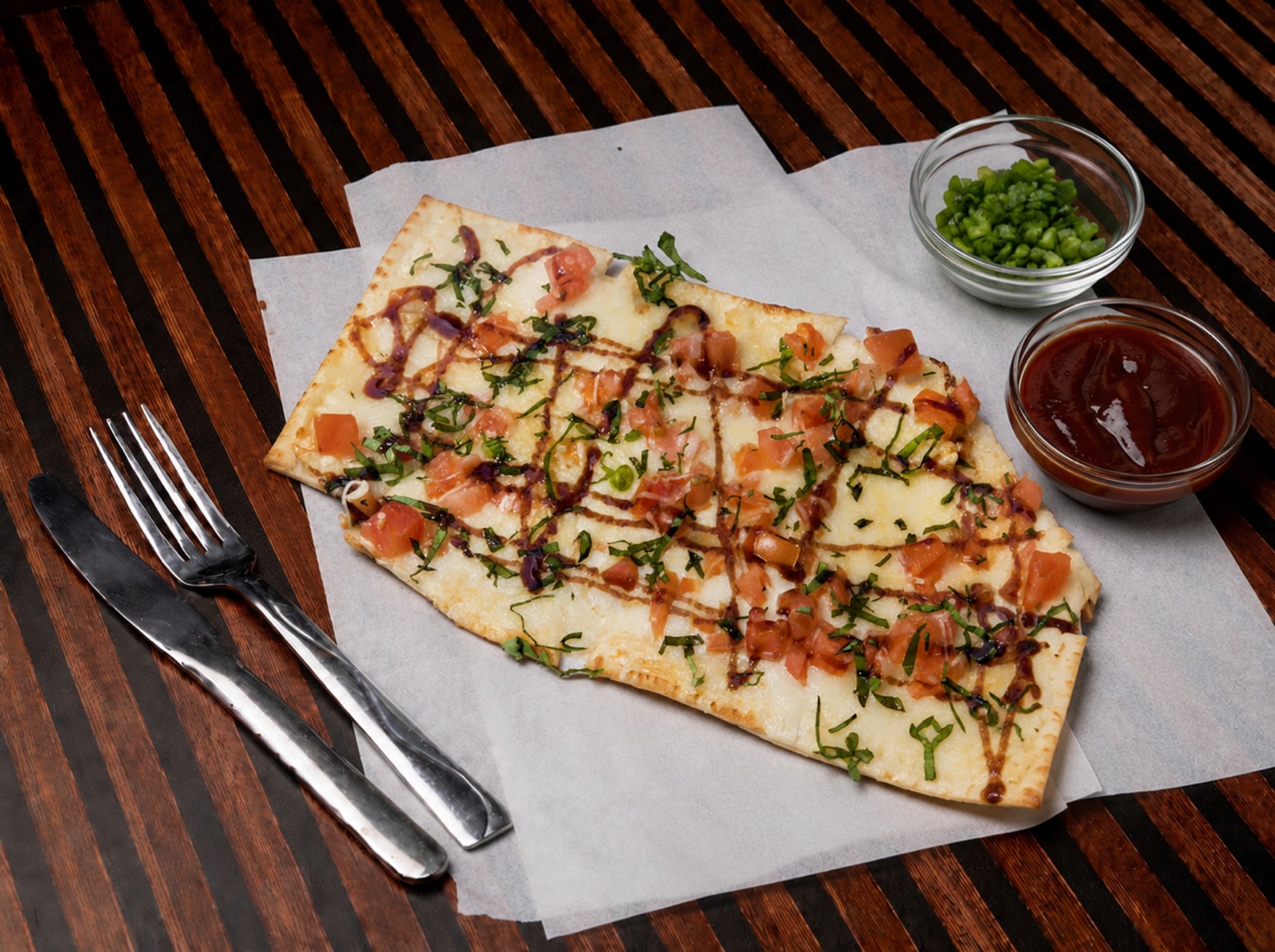 American Jacks Margarita Flatbread Pizza
