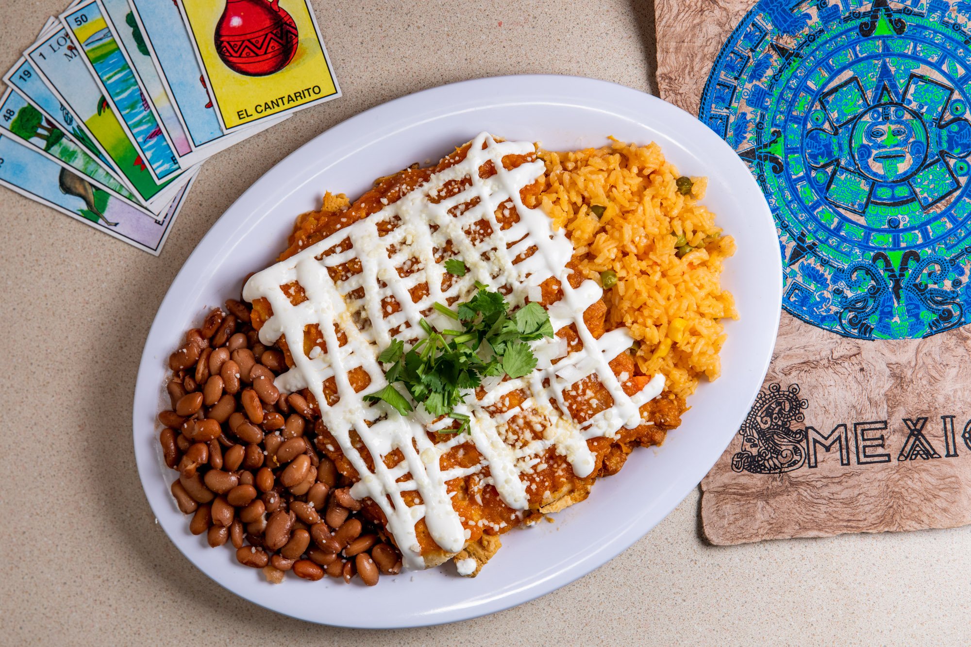 Cecina Enchiladas