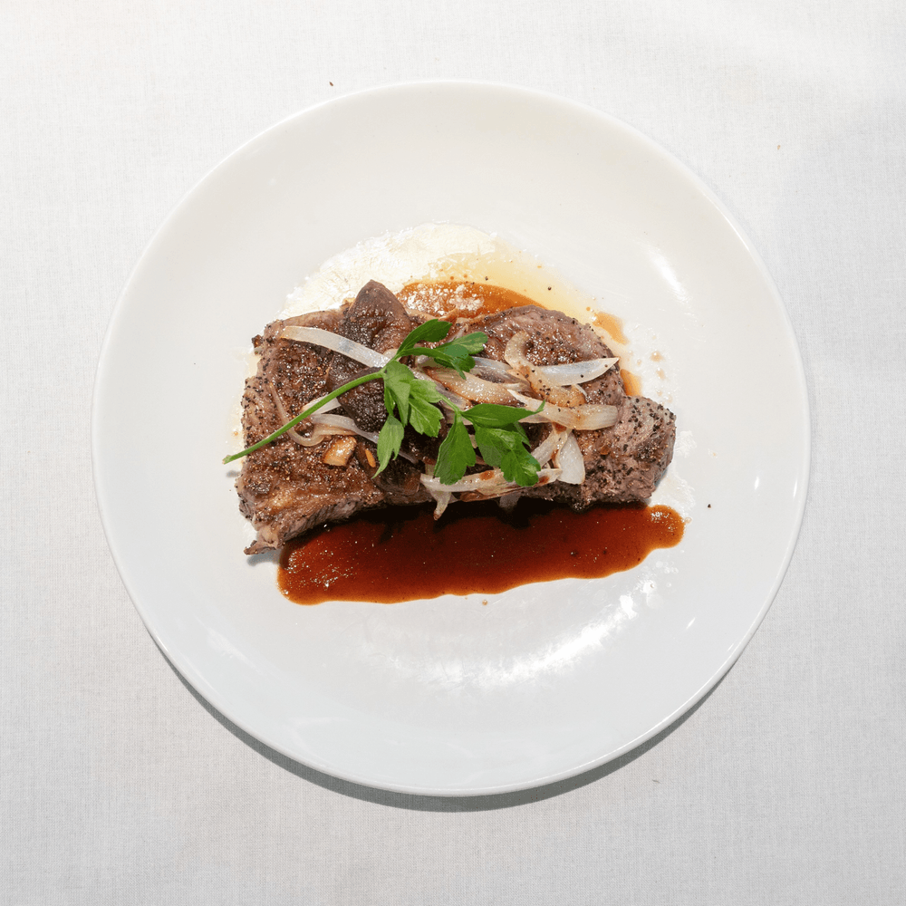 Au Poivre New York Strip
