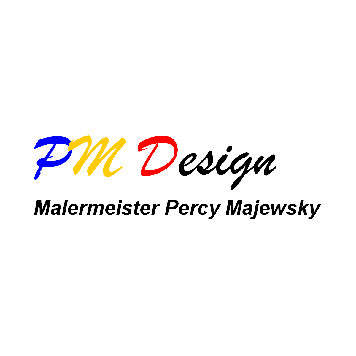 Logo von PM Design - Malermeister Percy Majewsky