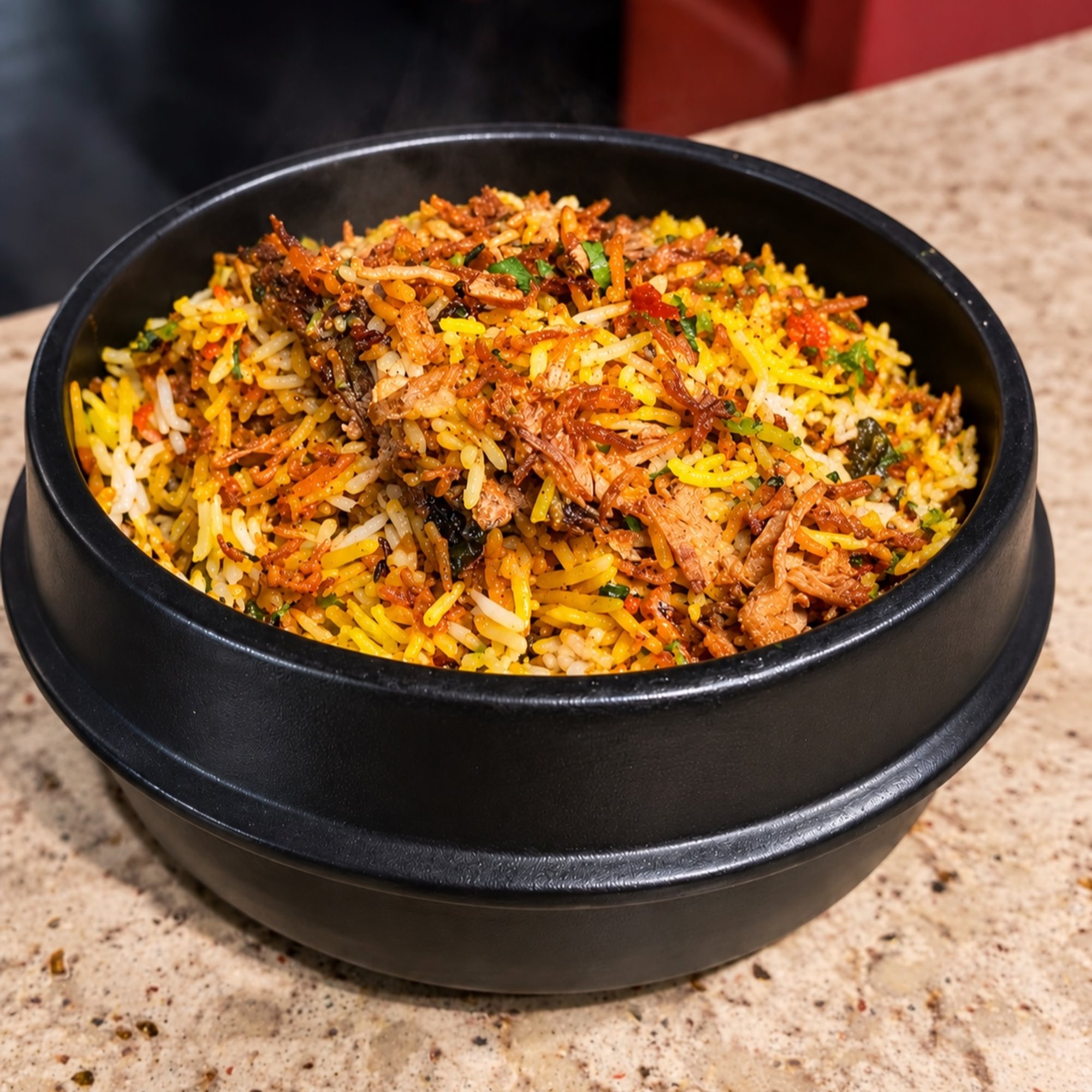 Dum Chicken Biryani