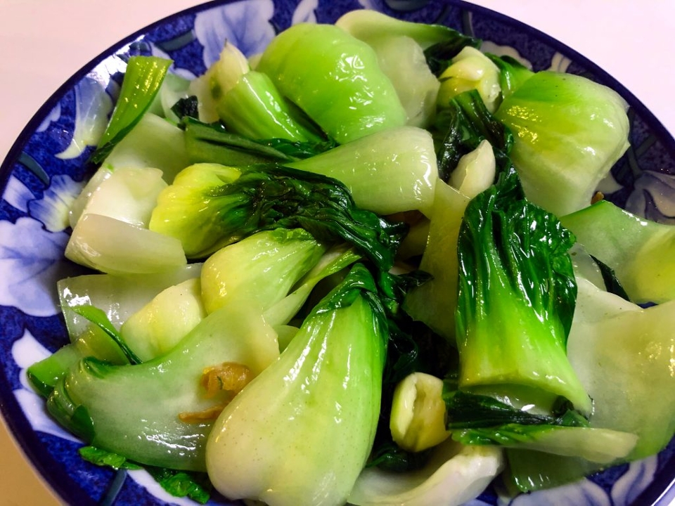 Shanghai Bok Choy Garlic Entree