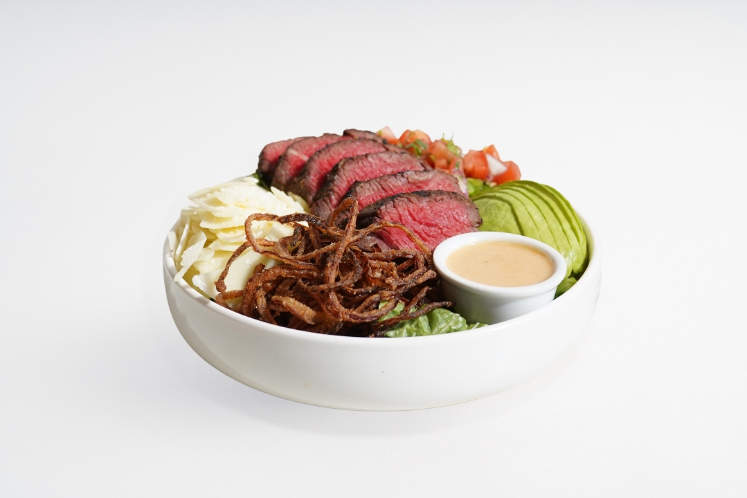 Adobo Grilled Steak Salad