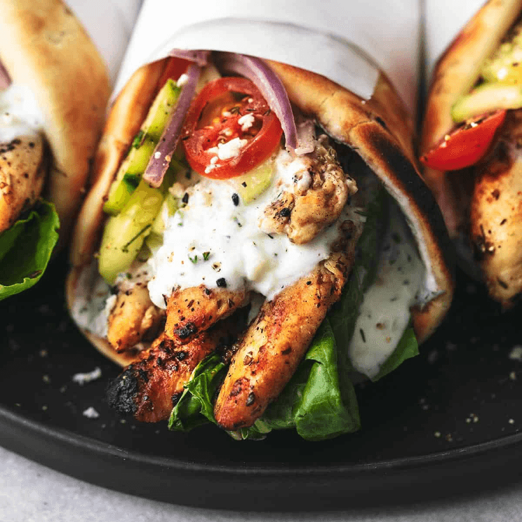 Grilled Chicken Gyro