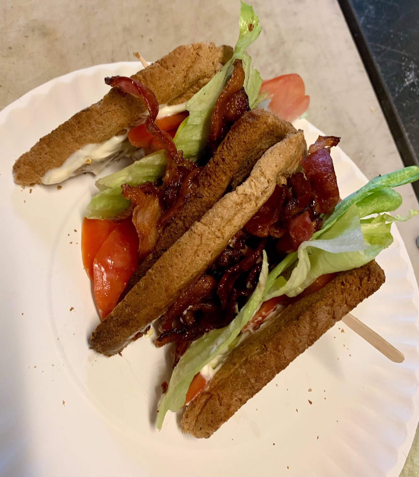 BLT Double Decker Sandwich