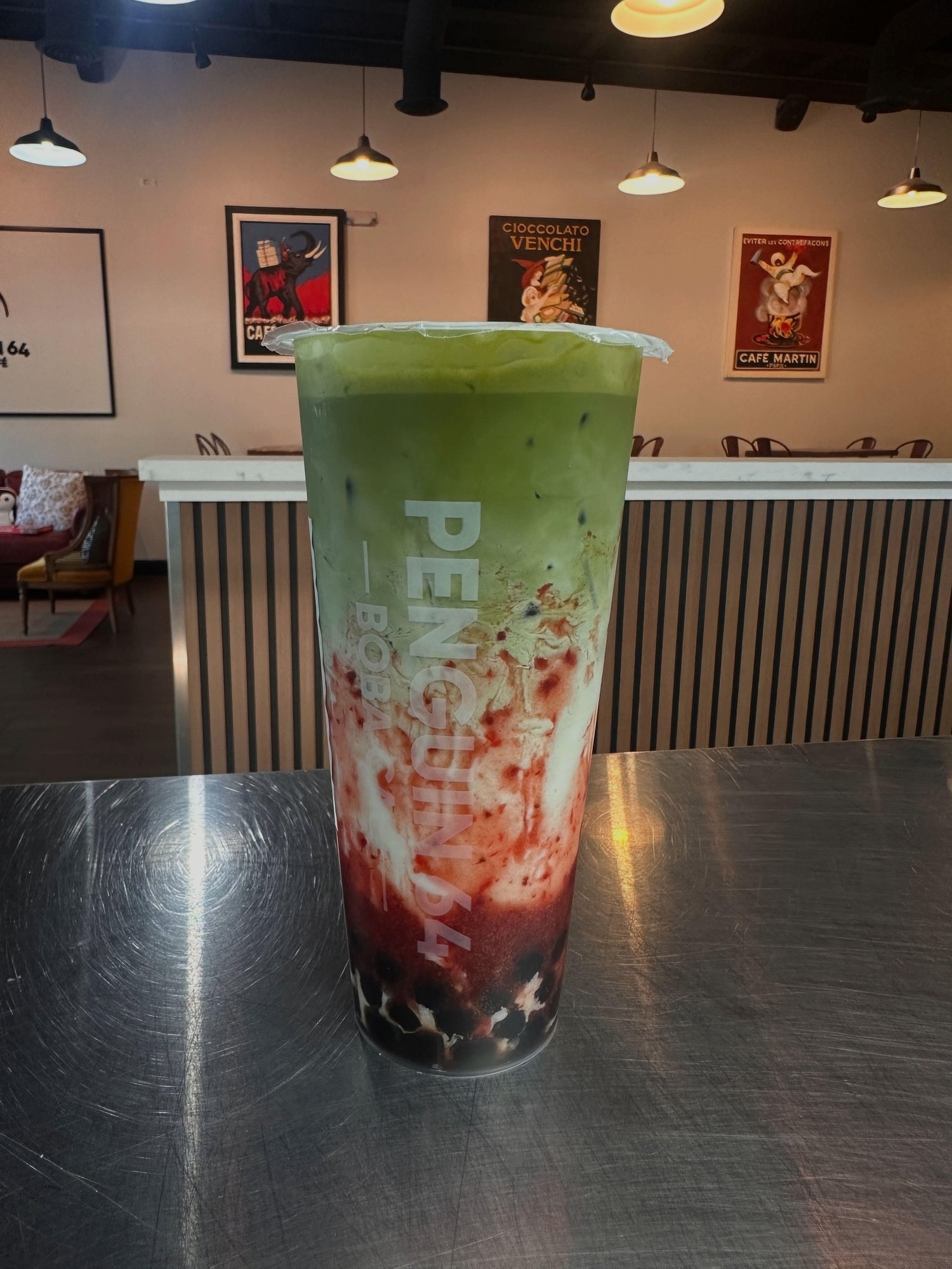 Strawberry Matcha
