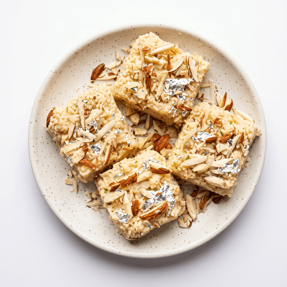 Almond Burfi