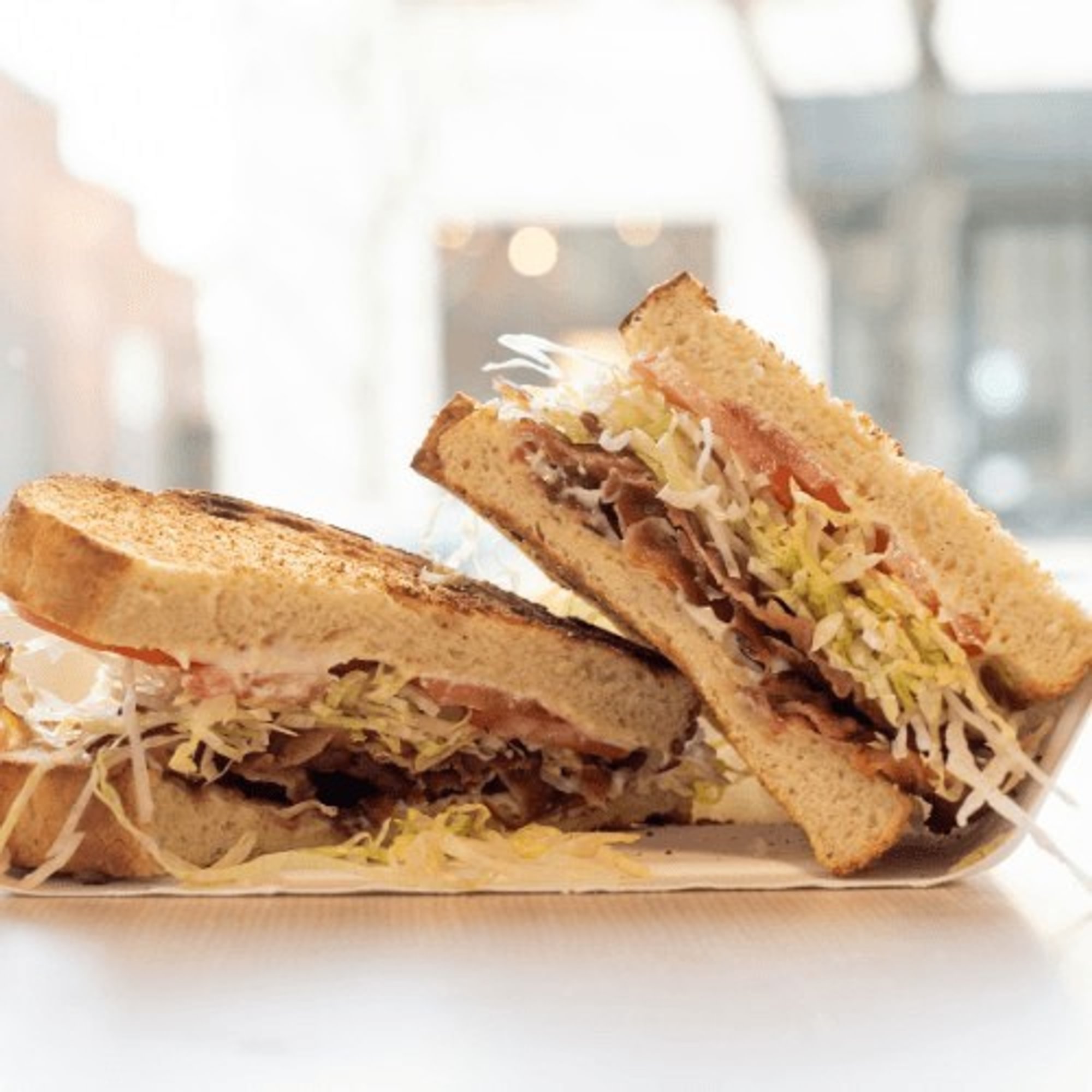 Toasted BLT Sandwich