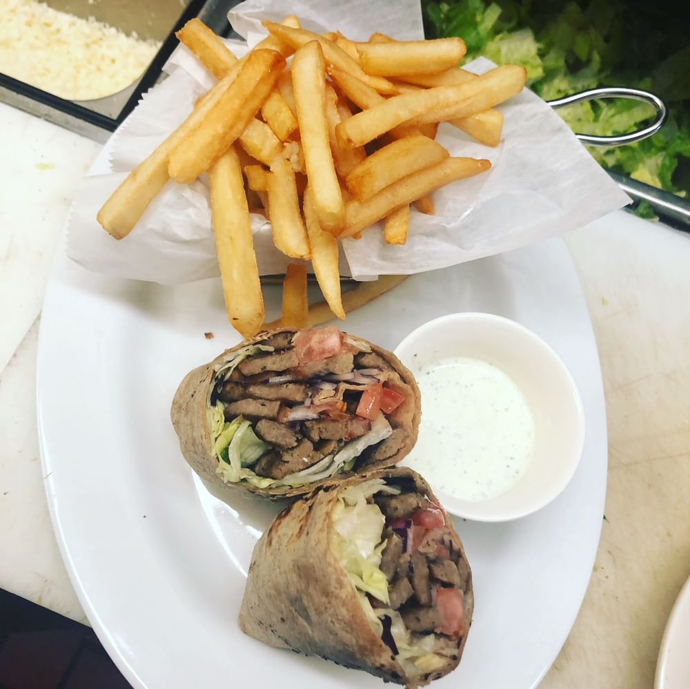 Lamb Gyro Wrap