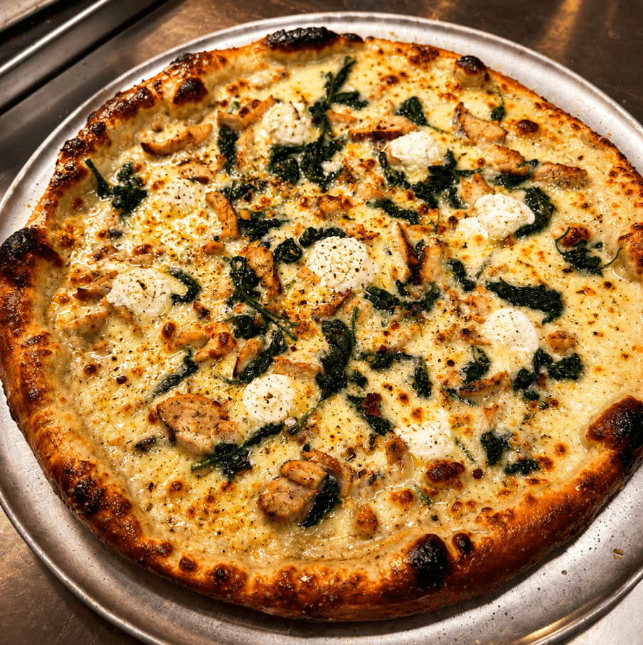 The White Florentine Pizza