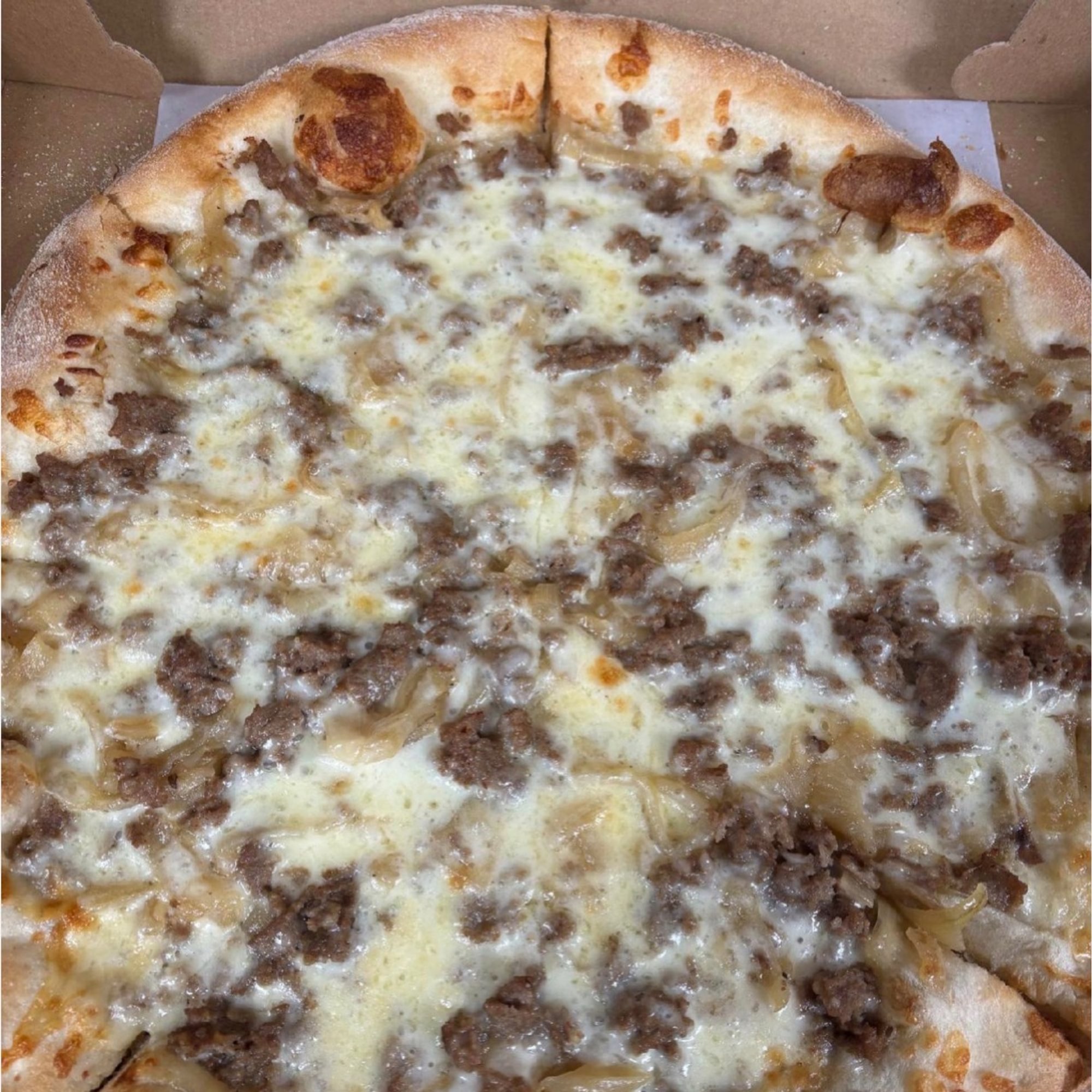 Philly Cheesesteak Pizza