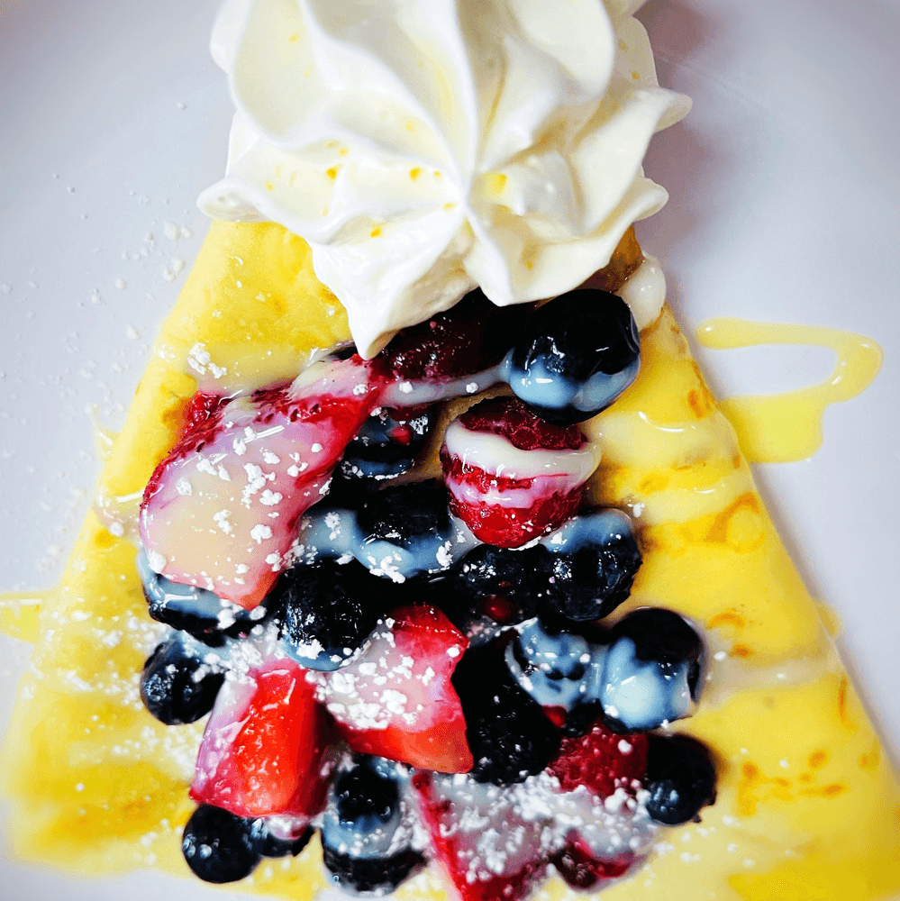 Mixed Berries Crepes