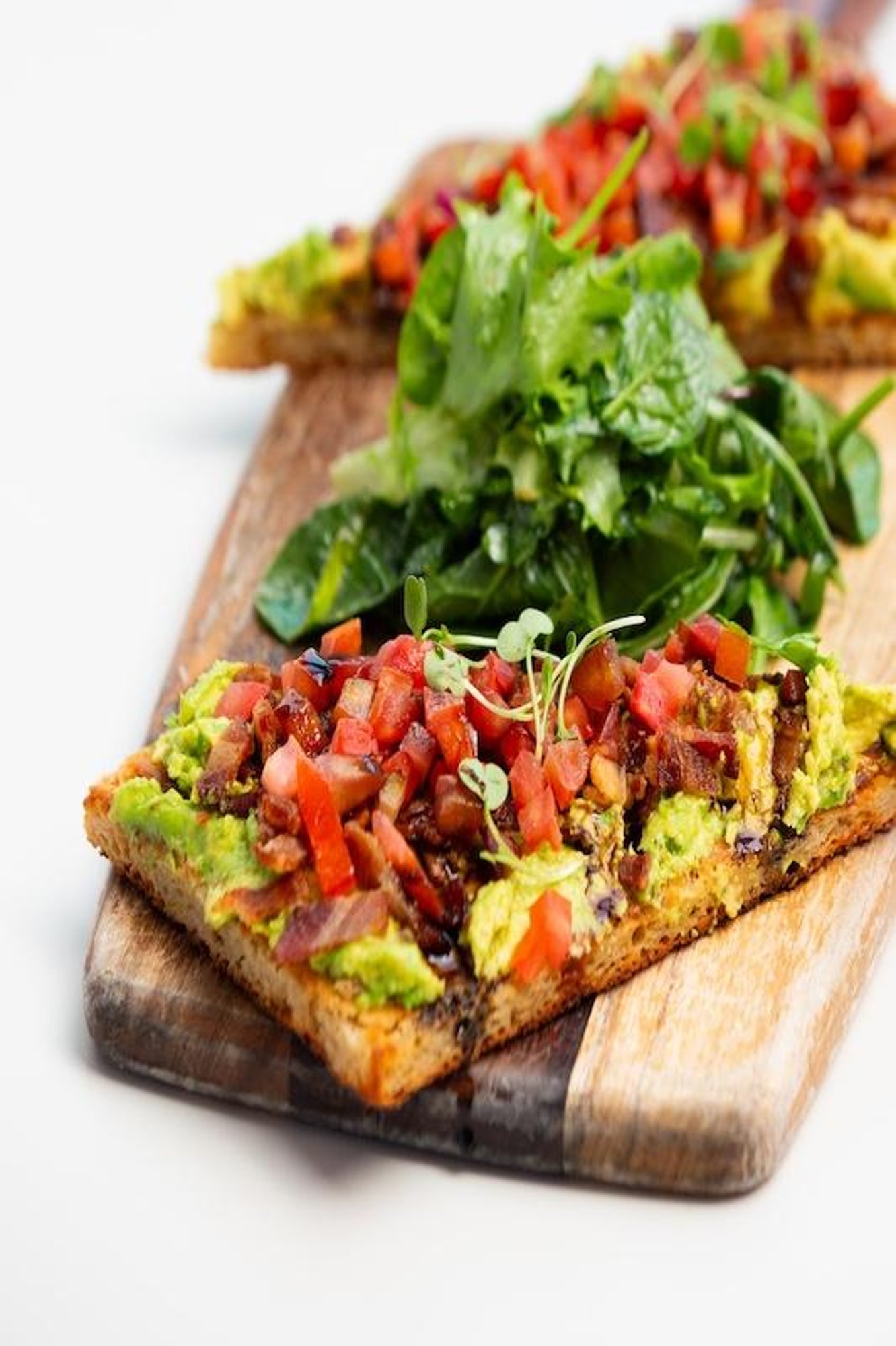 Avo + Bacon Toast