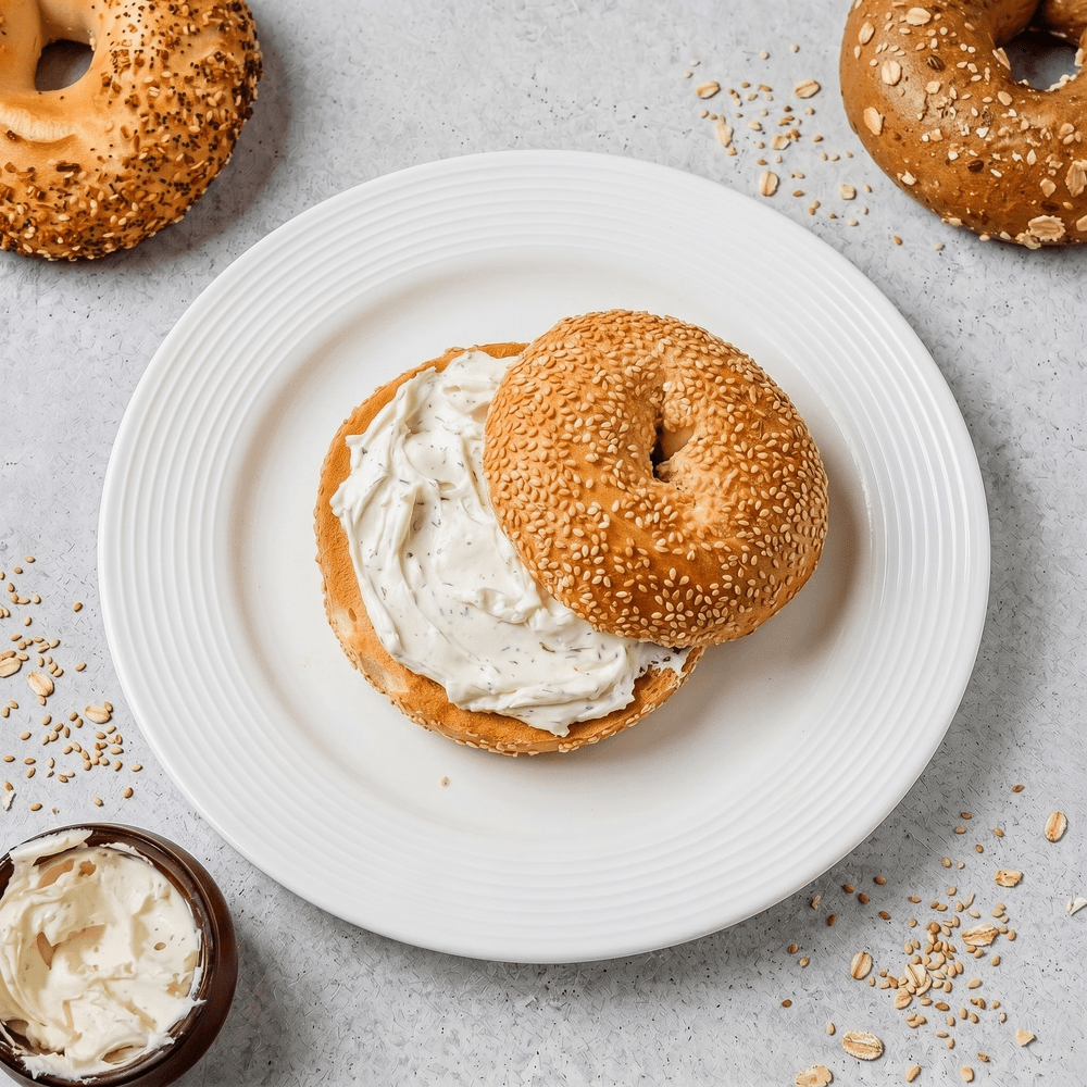 Assorted Bagel with Cream Cheese