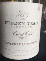 Cabernet Sauvignon - Hidden Trial -Central Coast CA