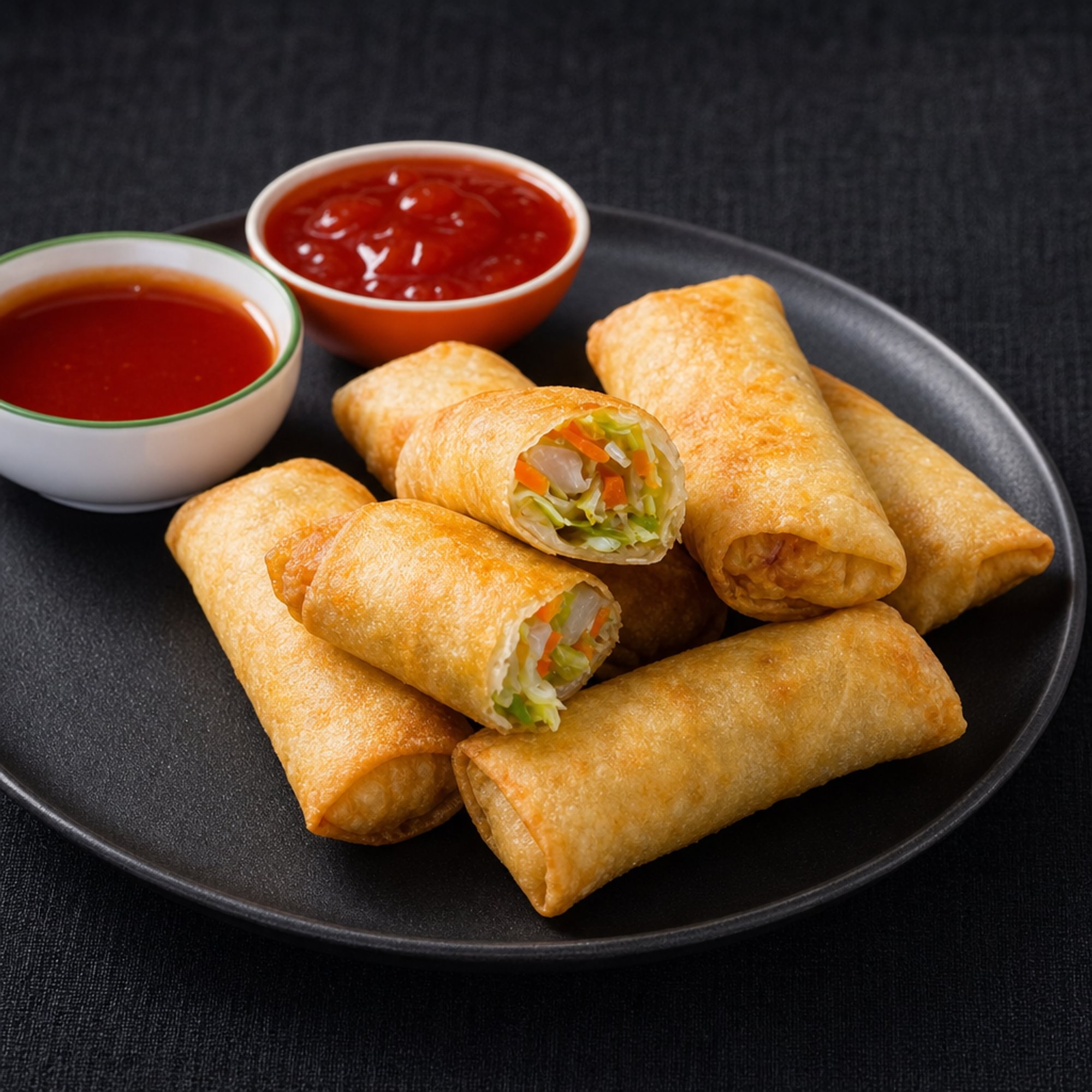 Spring Roll (4) (Vegan)