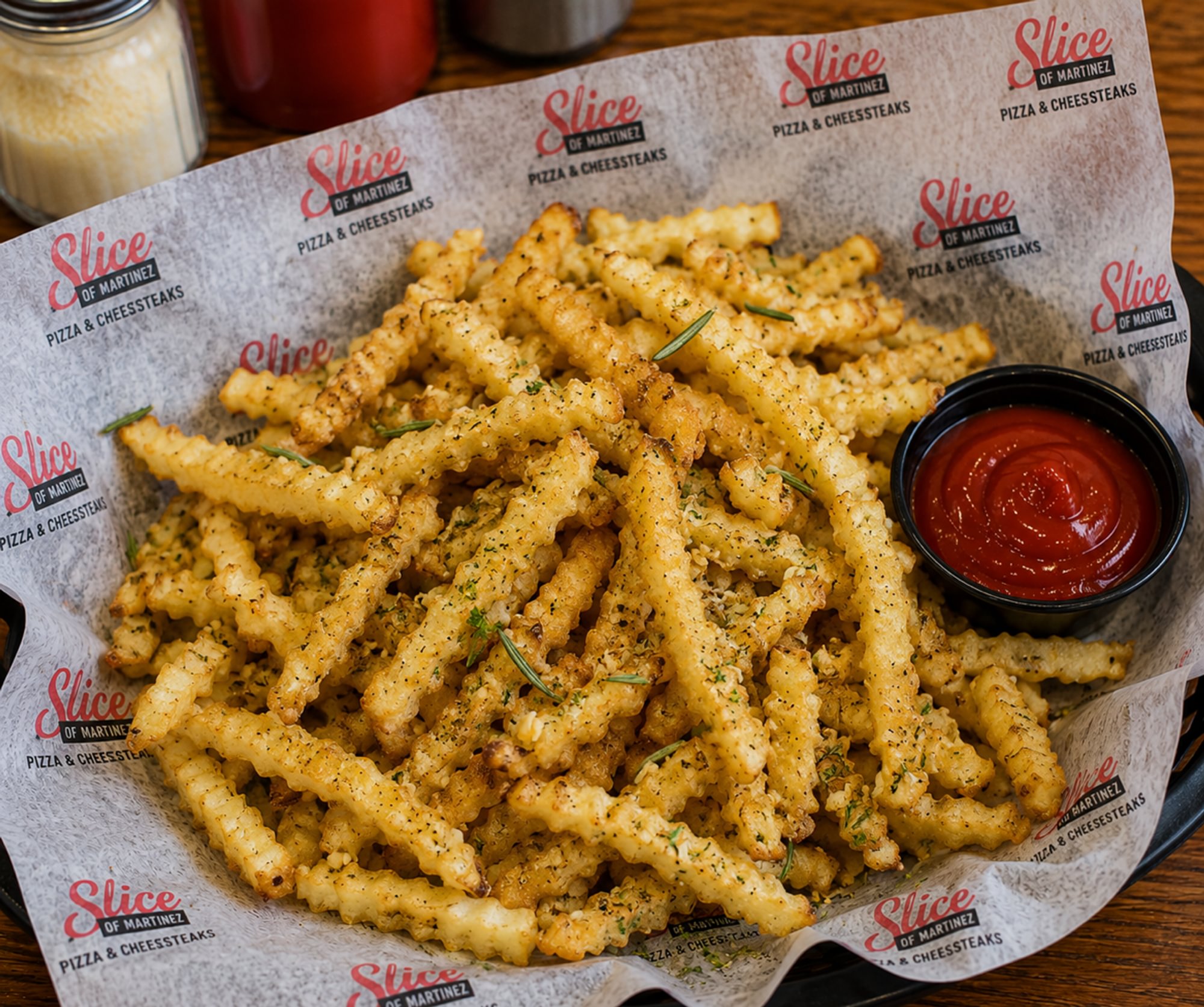 Garlic Rosemary Fries