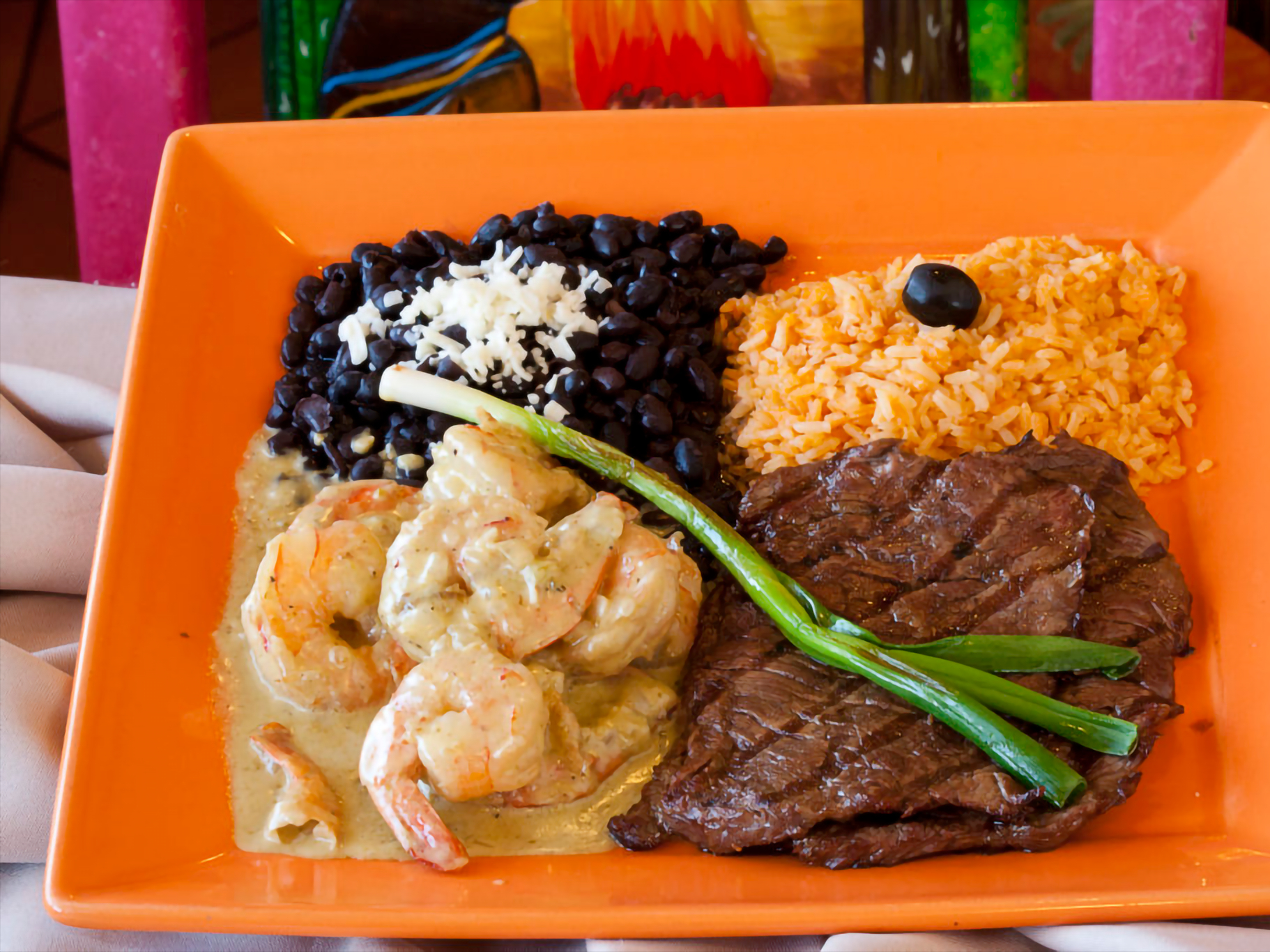 Carne Asada Camarones