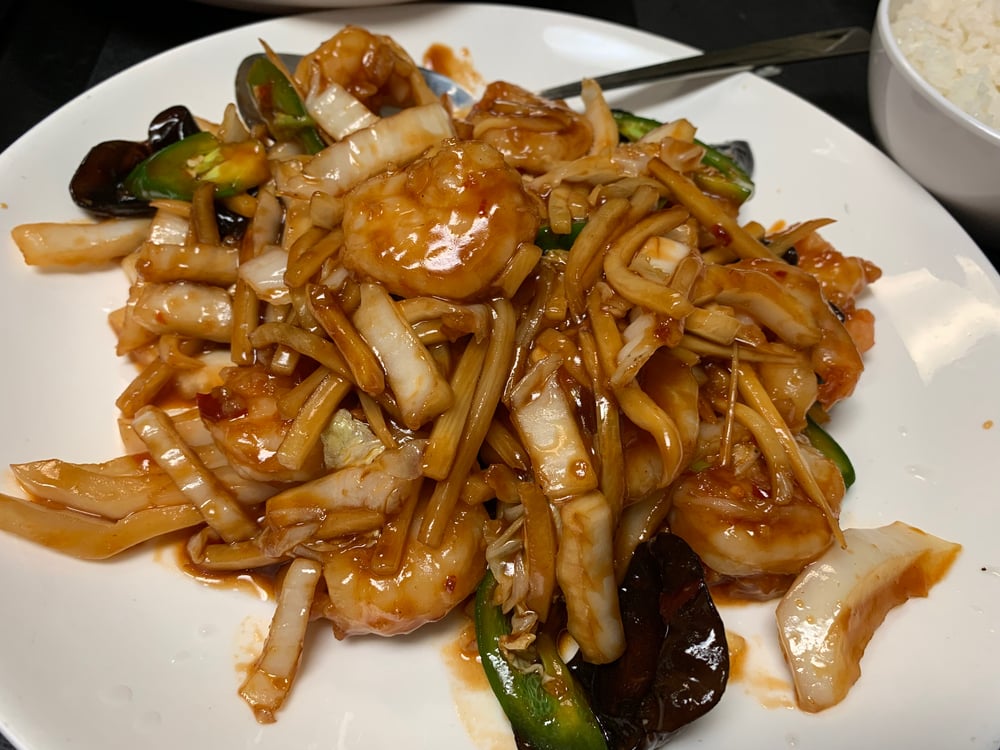51 鱼香虾Shrimp With Garlic Sauce🌶️
