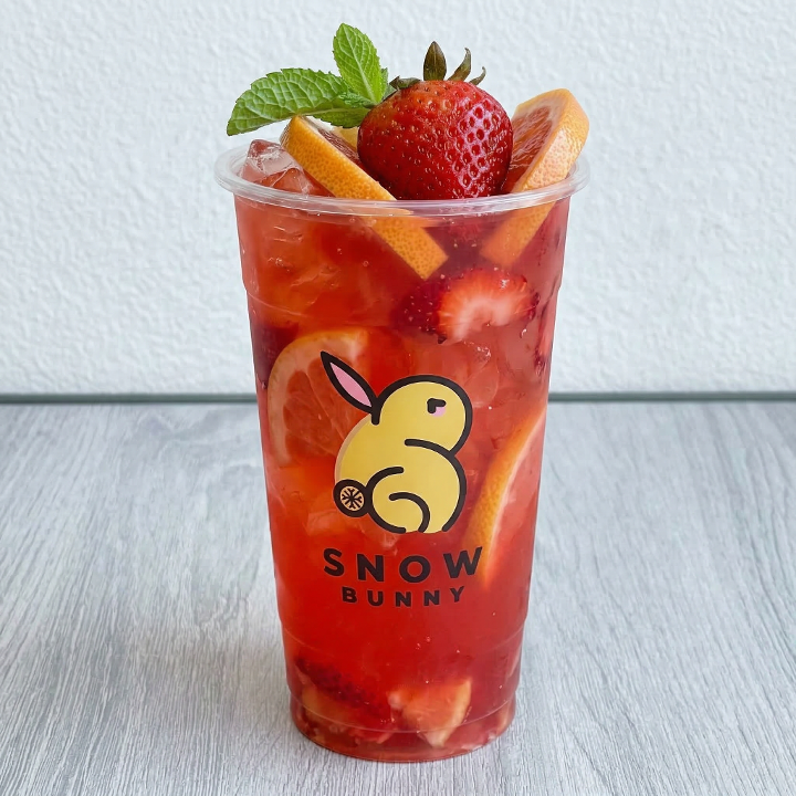 Strawberry Peach Tea