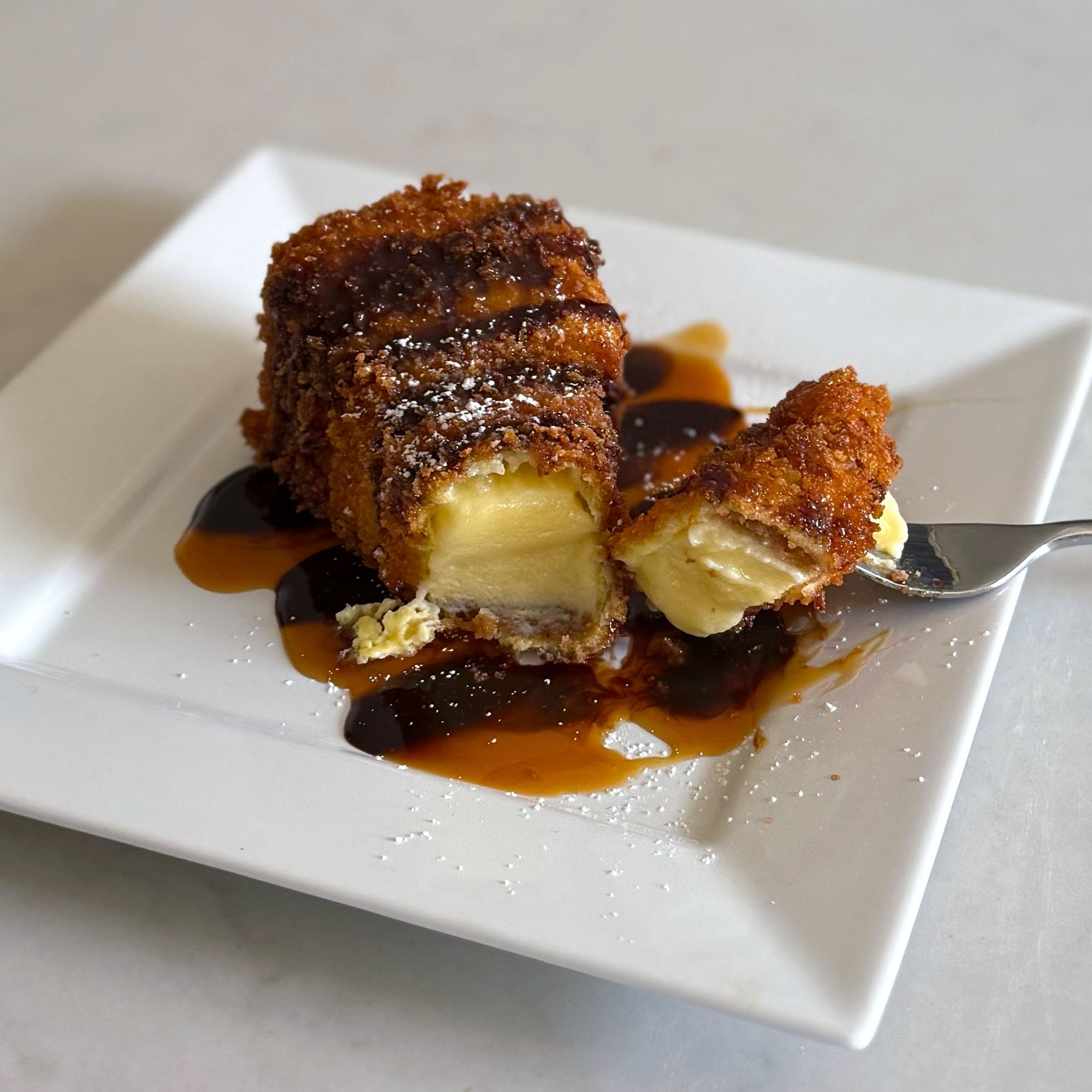 Deep-Fried Cheesecake