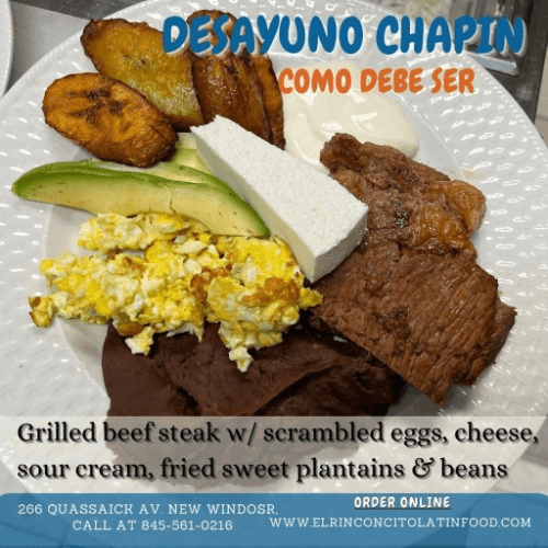 Desayuno Chapin Breakfast