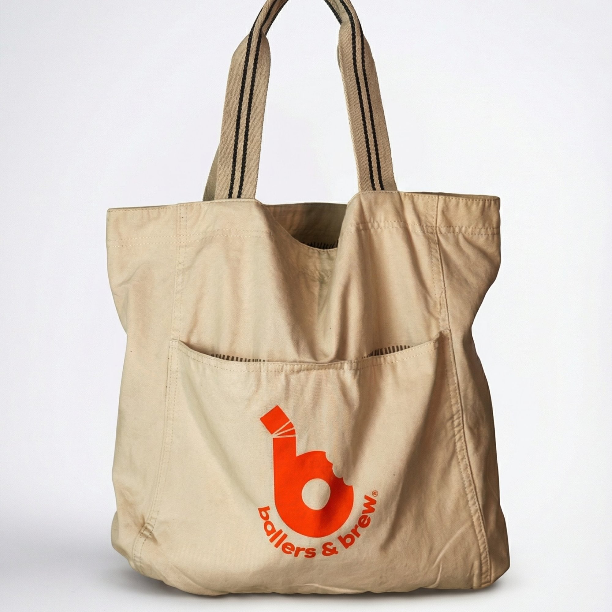 Tote bag: beige