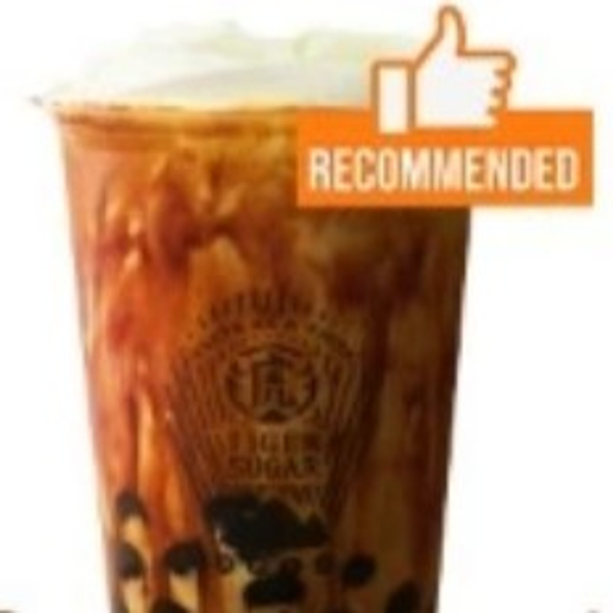 Tiger Sugar Black Sugar Coffee Latte W. Boba & Pearl