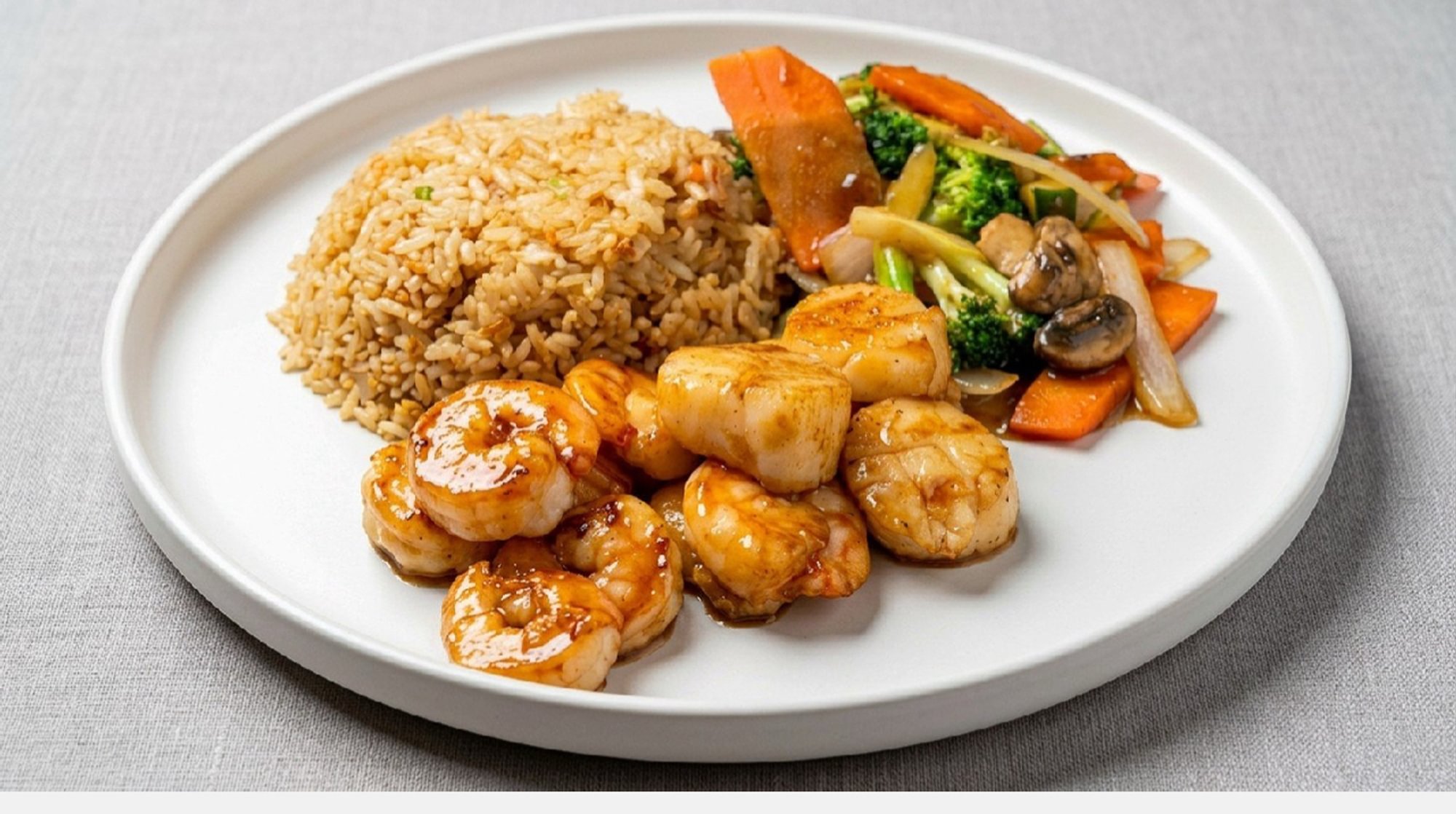 Hibachi Scallop & Shrimp (Special)