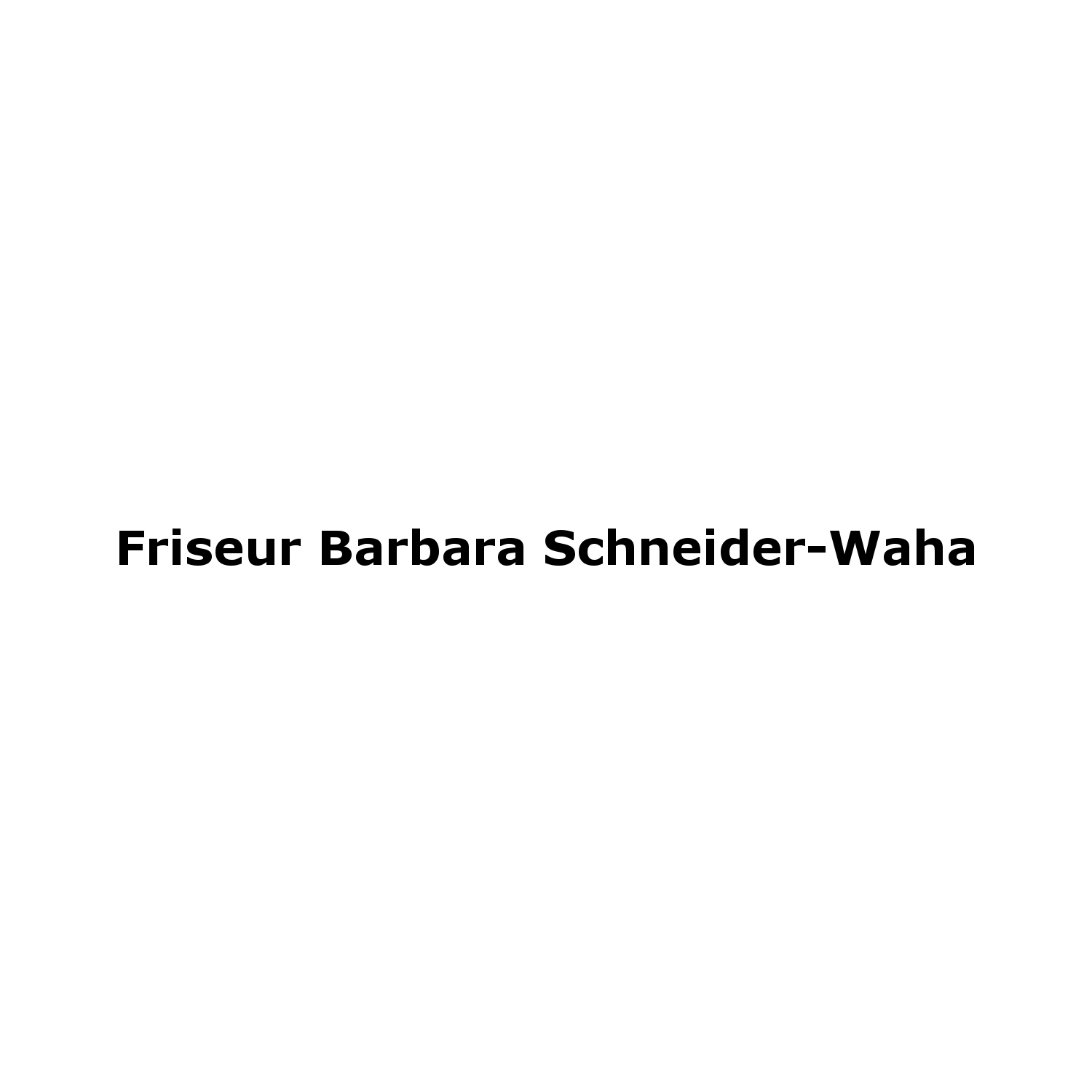 Logo von Friseur Barbara Schneider-Waha