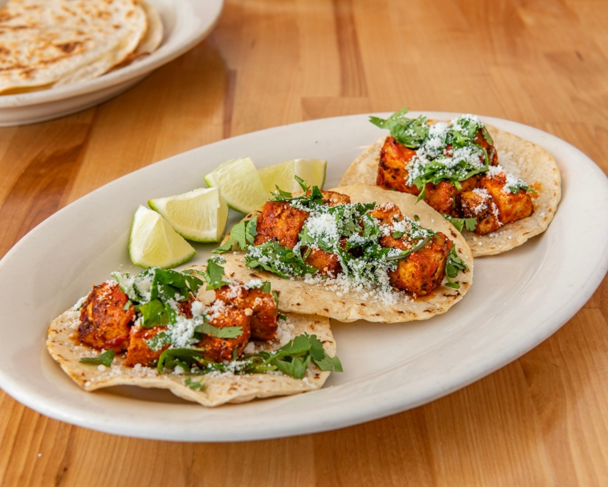 Street Style Adobo Tofu Tacos