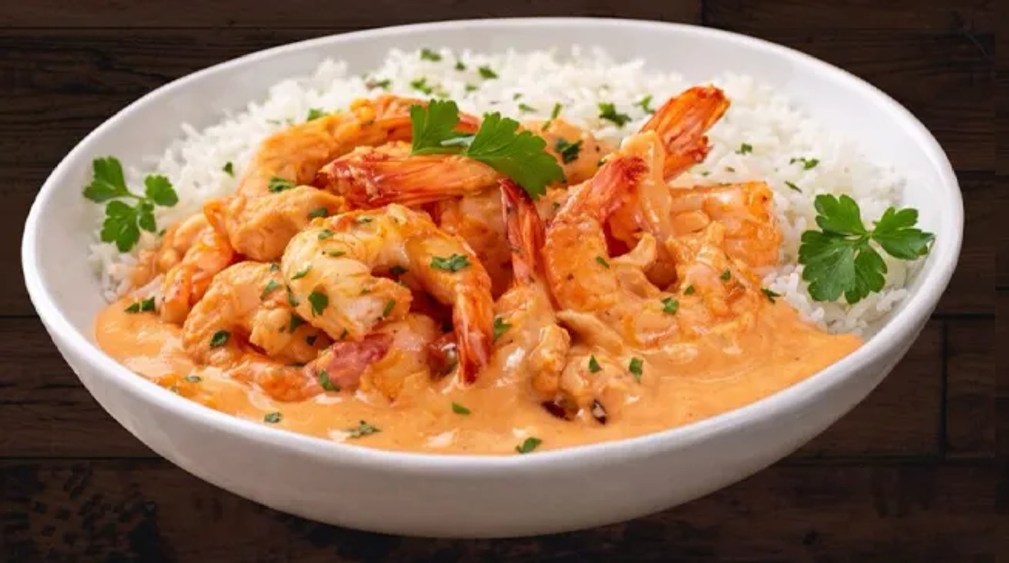 Camarones Encremados (Lunch)