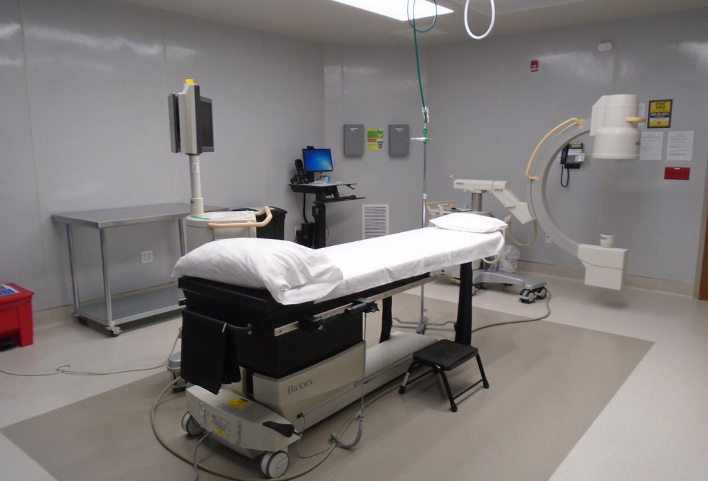 Treatment rooms at Sierra Nevada Nephrology Access Center