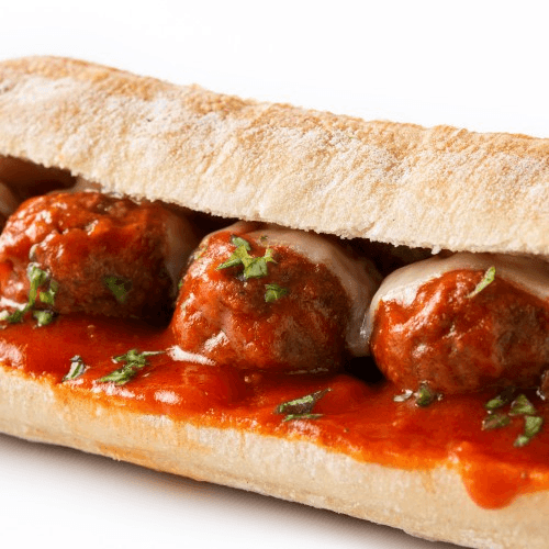 Meatball Parmigiana Sub