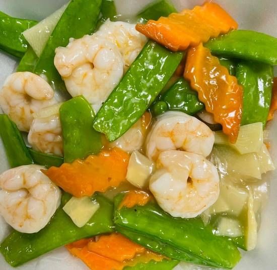 Shrimp with Snow Pea Pods