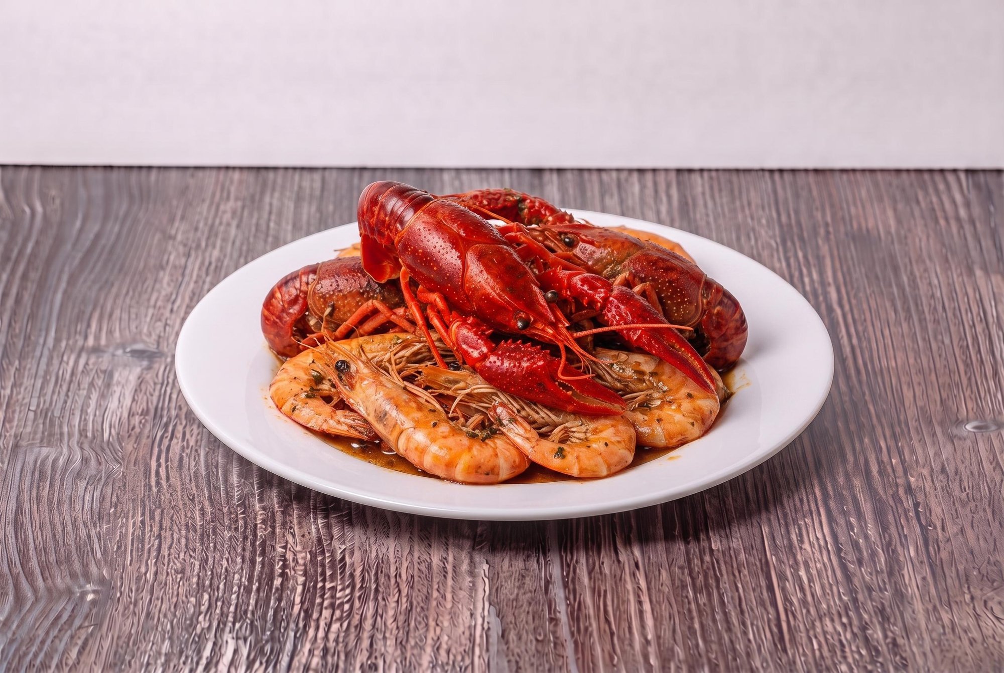 Half Shrimp Half Crawfish