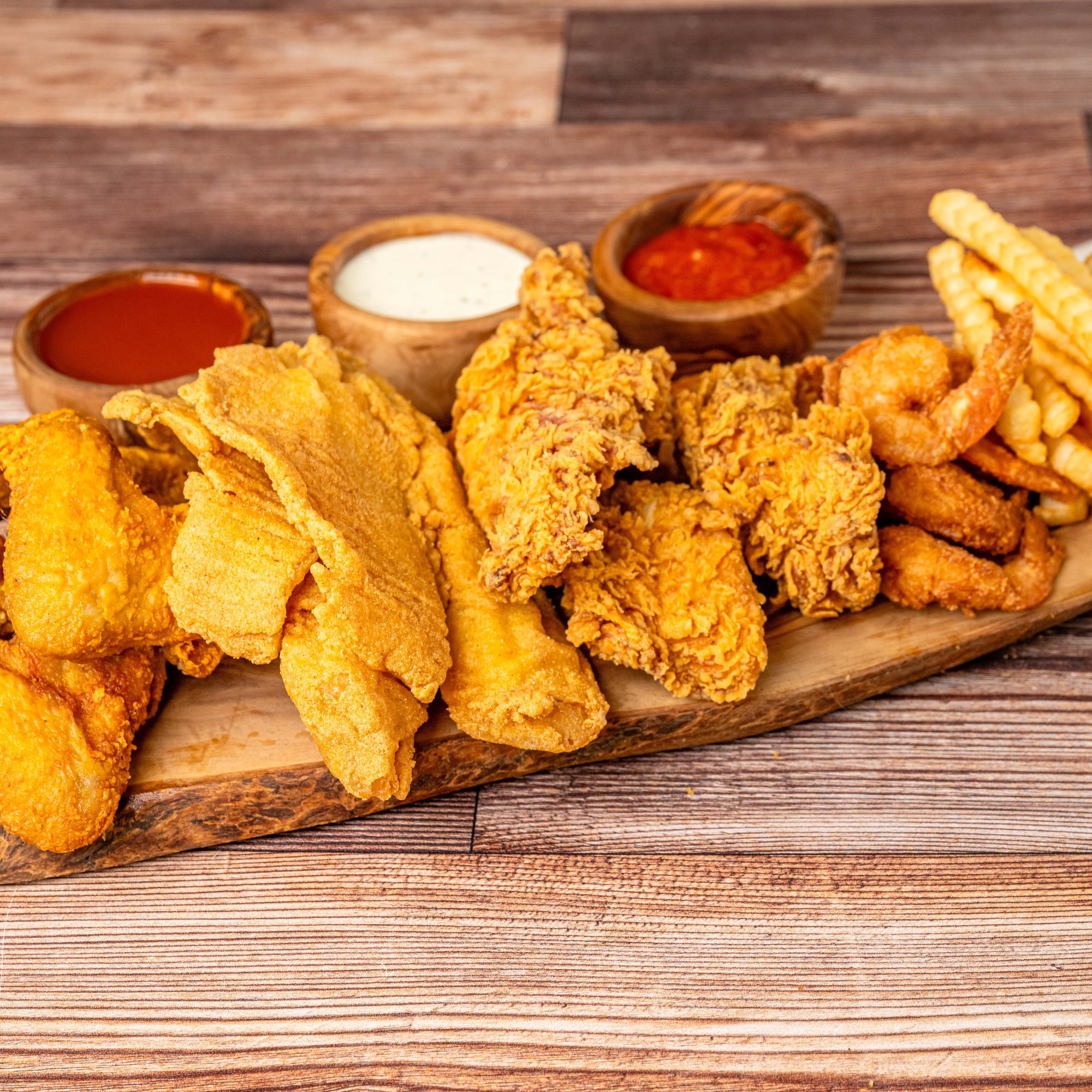 Seafood Platter - 3 items